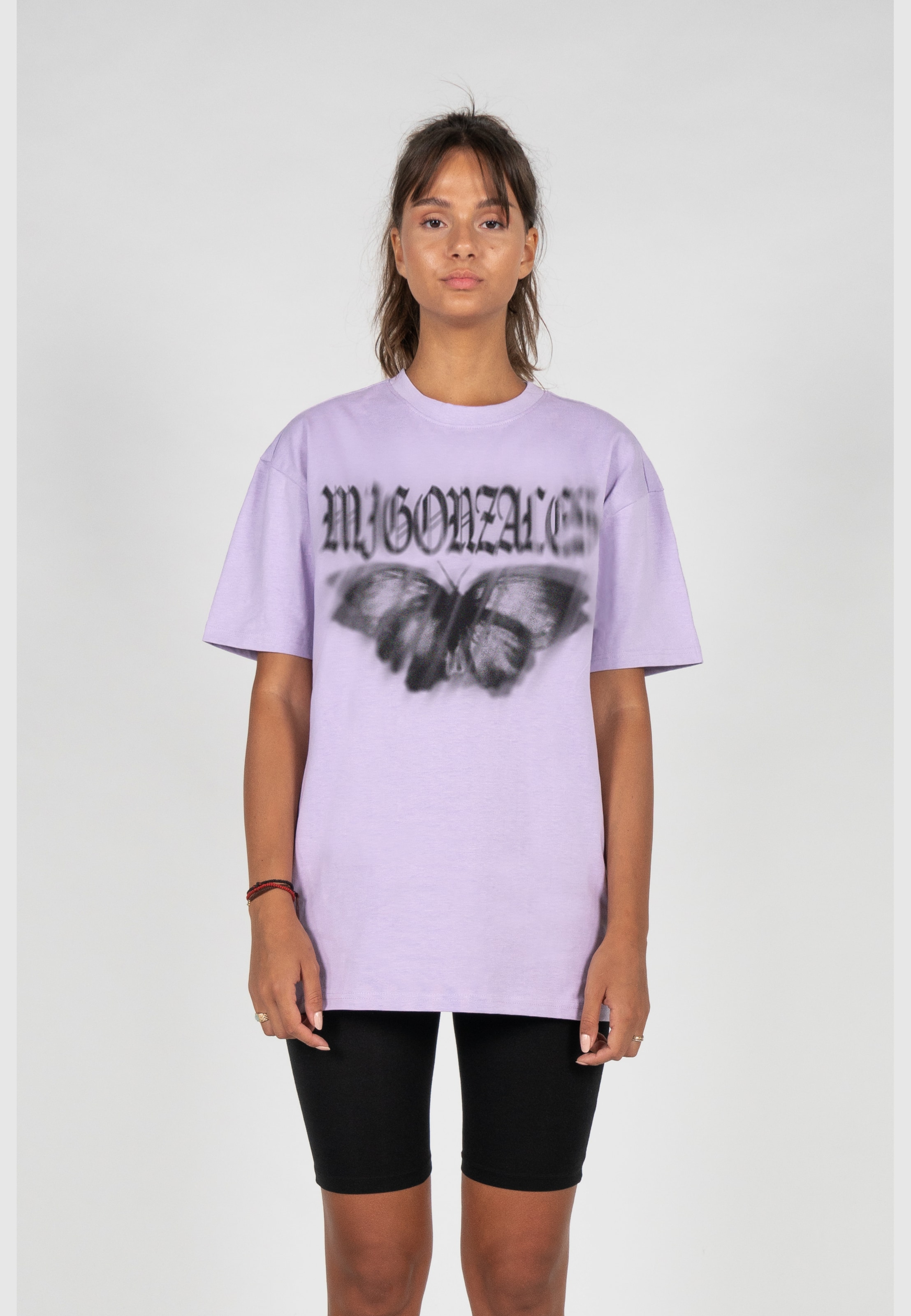 MJ Gonzales Heavy Oversized Tee Ladies - BUTTERFLY ILLUSION