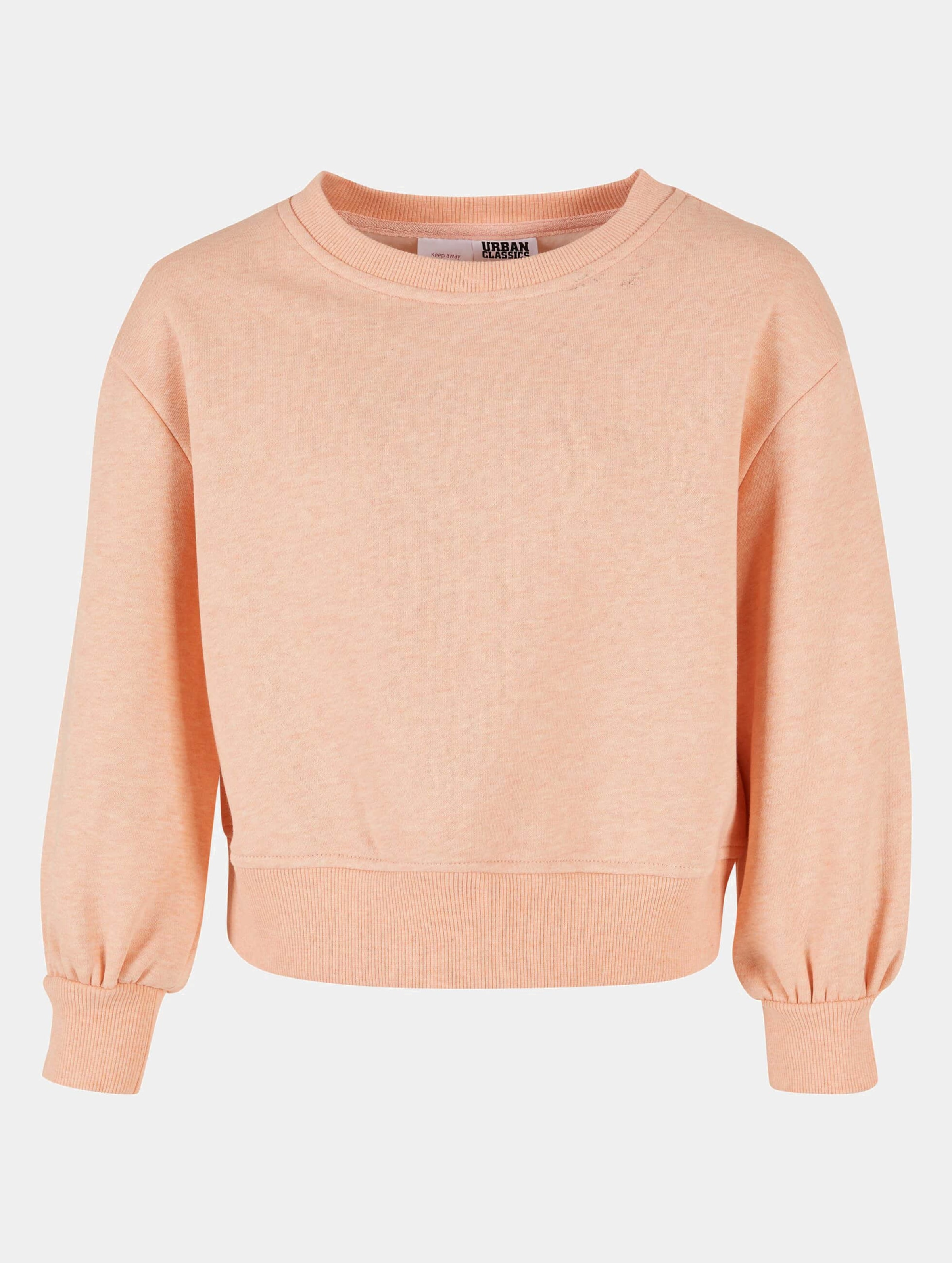 Urban Classics Girls Oversized Color Melange Crewneck