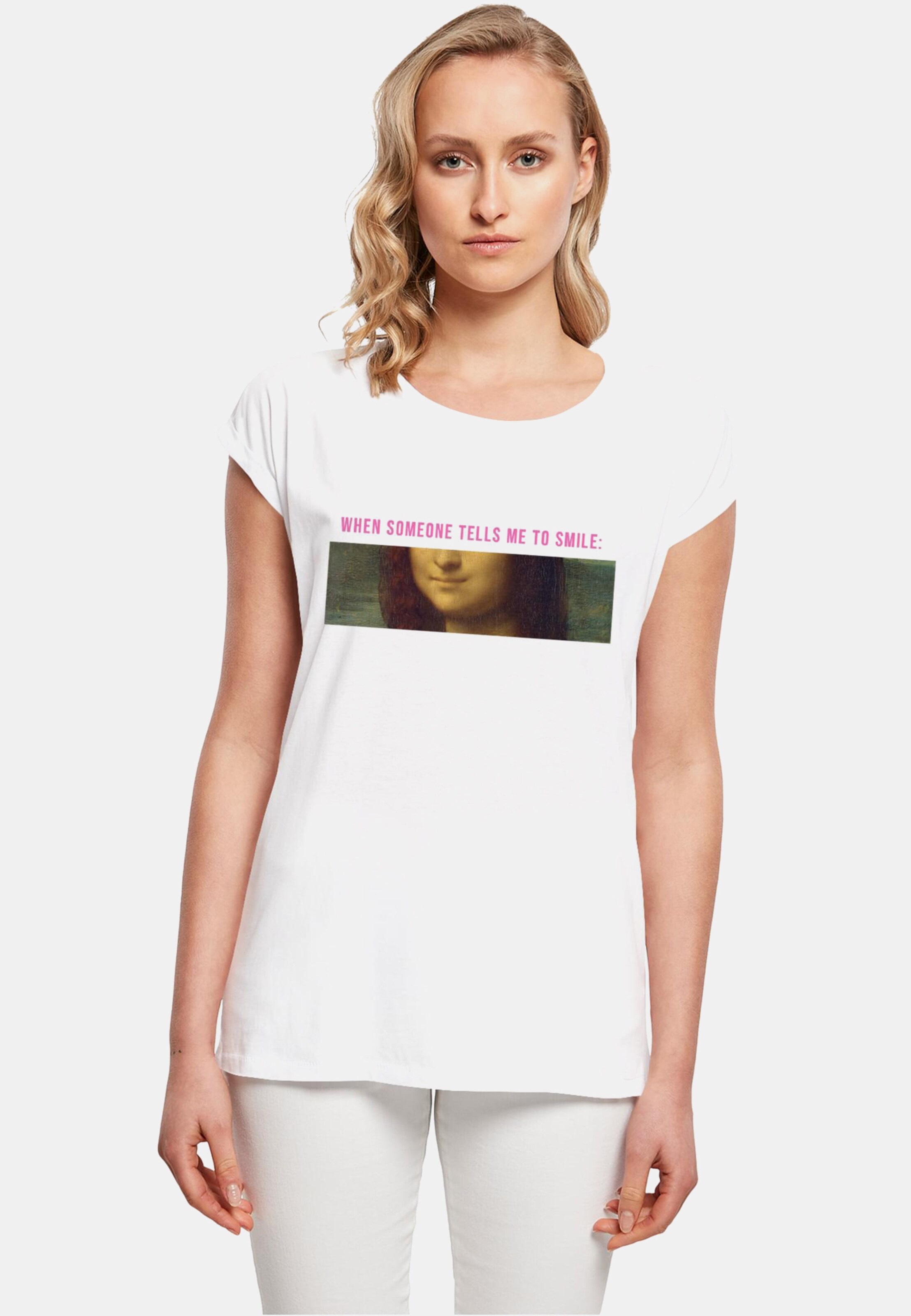 Merchcode Ladies APOH - Da Vinci Smile Mona T-Shirt