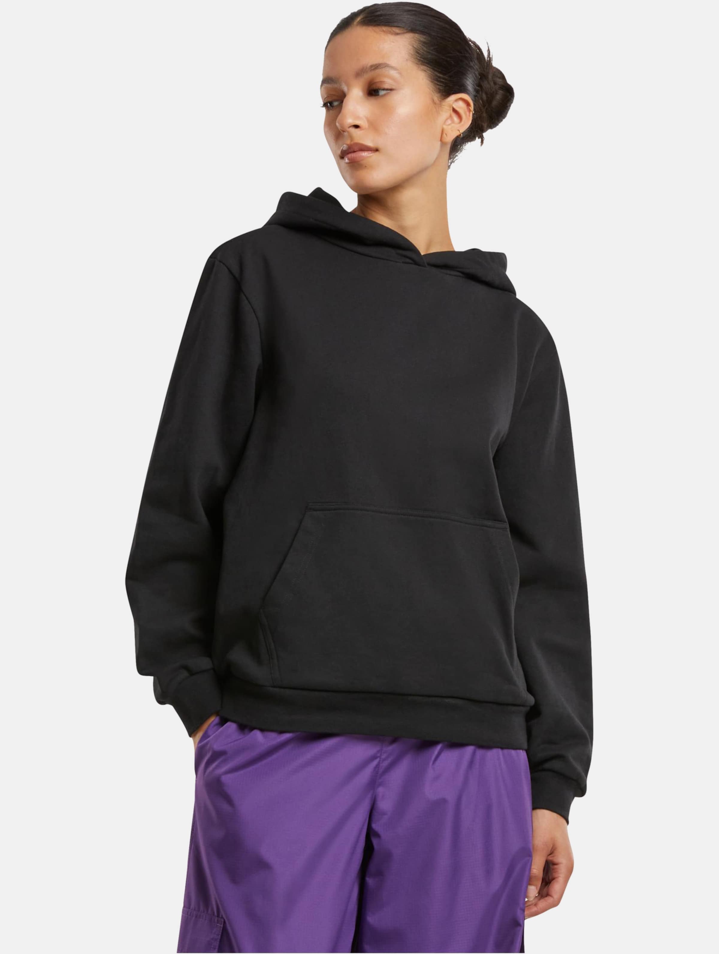 Urban Classics Ladies Loose Light Brushed Fleece Hoodie