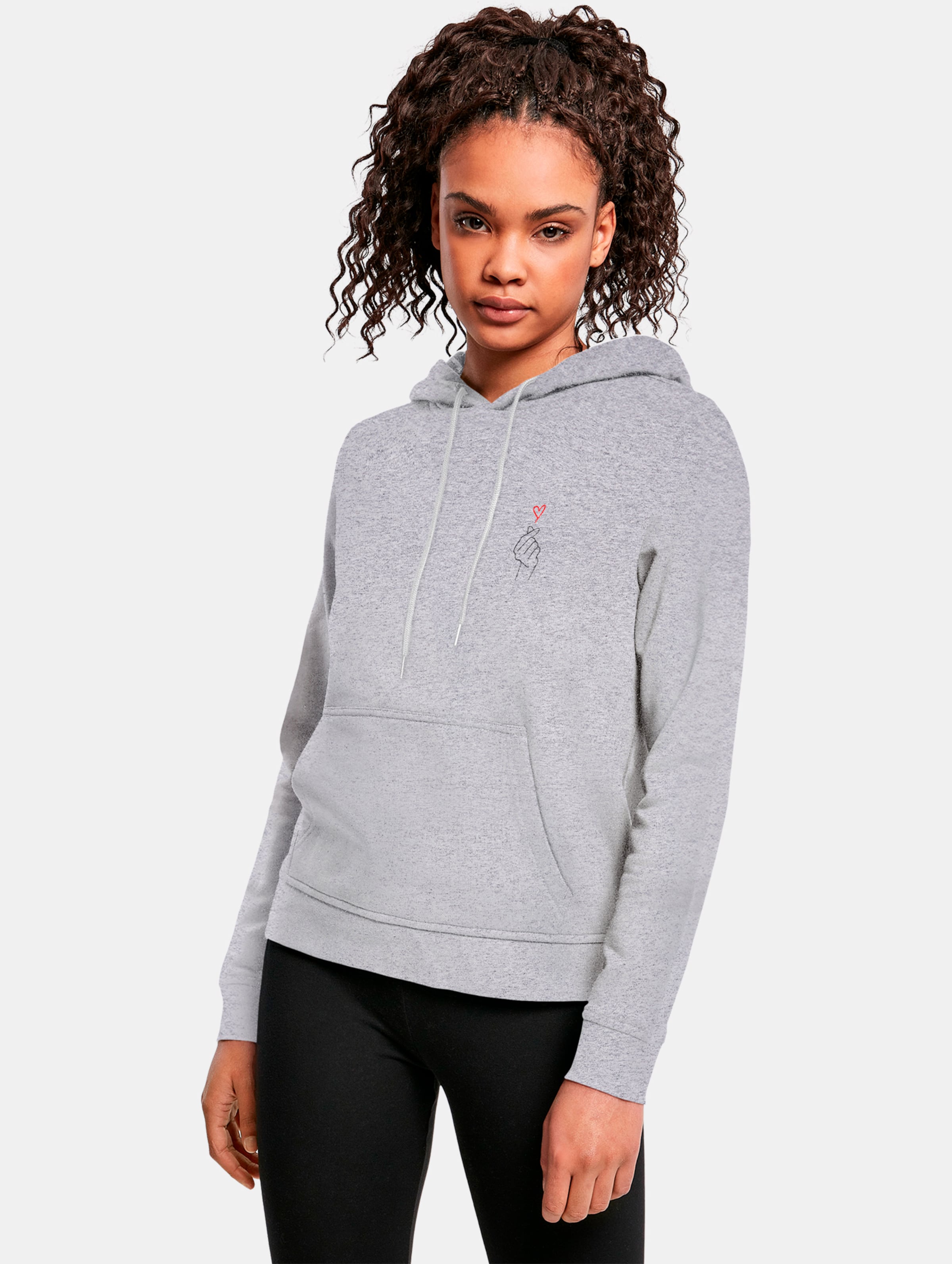 Merchcode Ladies K Heart Basic Hoody