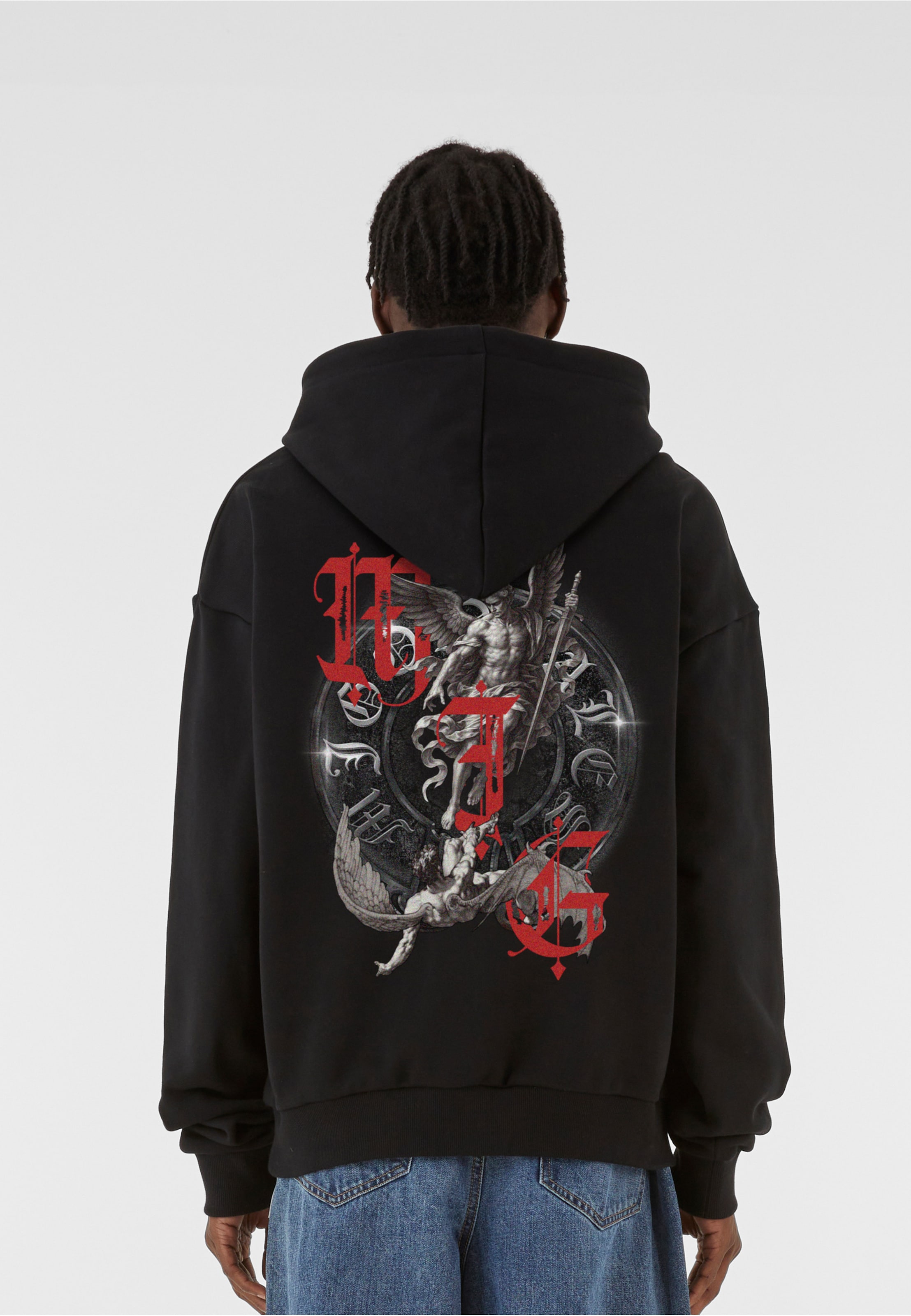 MJ Gonzales MJG Heavy Oversized Hoody - Fallen Angel