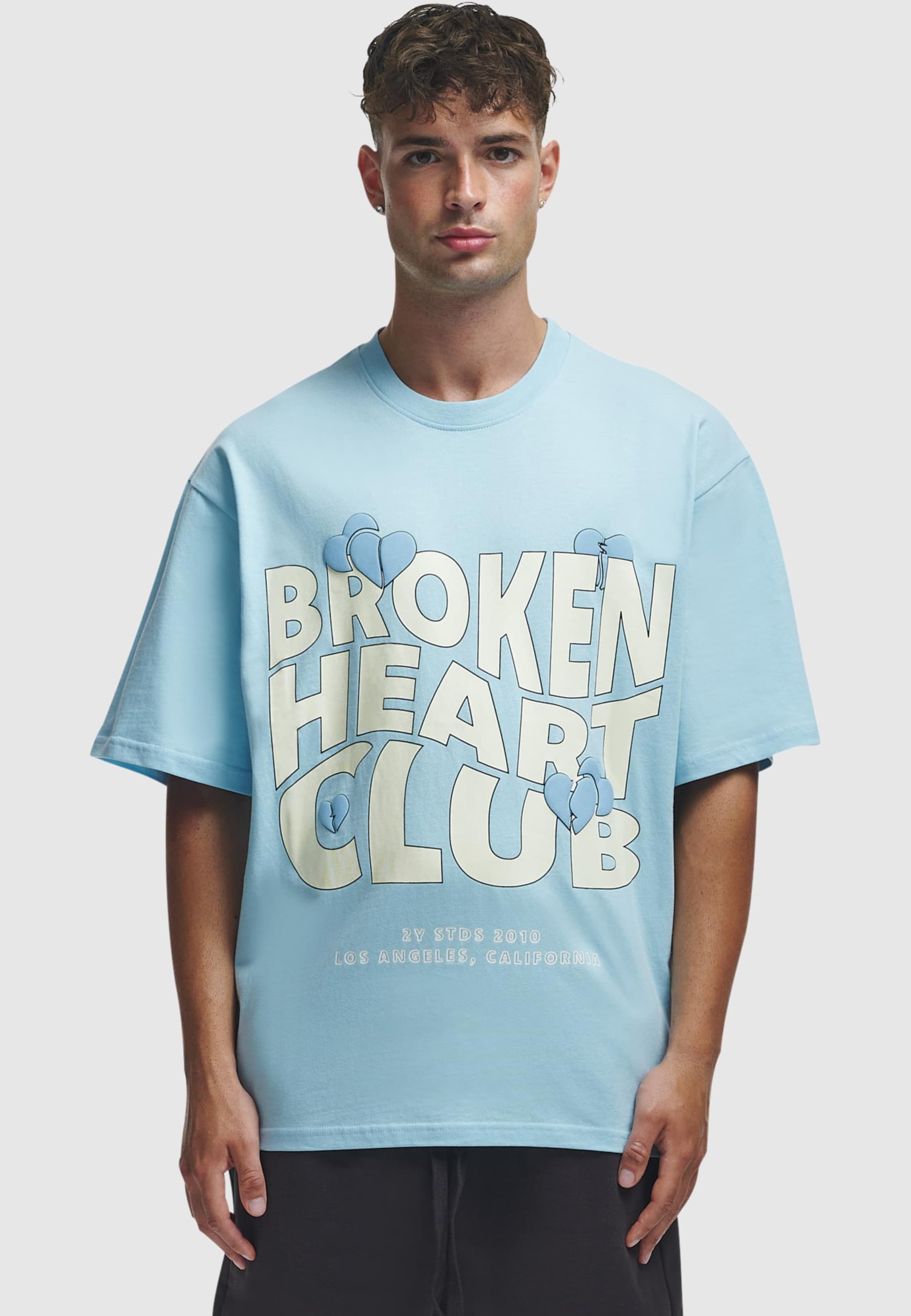 2Y Studios Broken Heart Club Oversize Tee