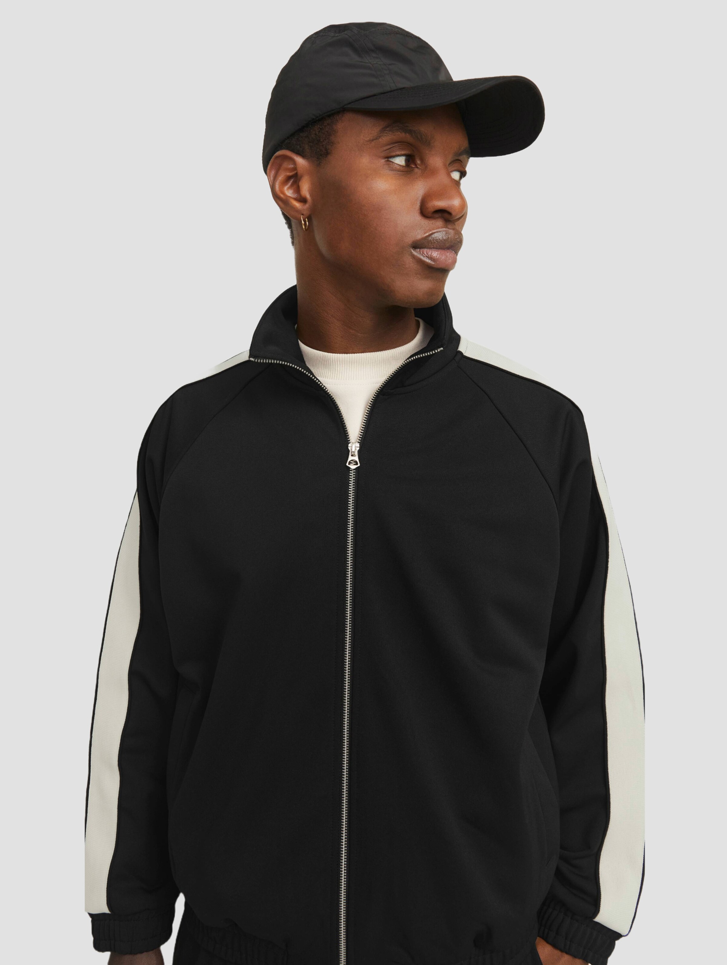 Jack & Jones Concrete Tape Sweat High Neck Pullover
