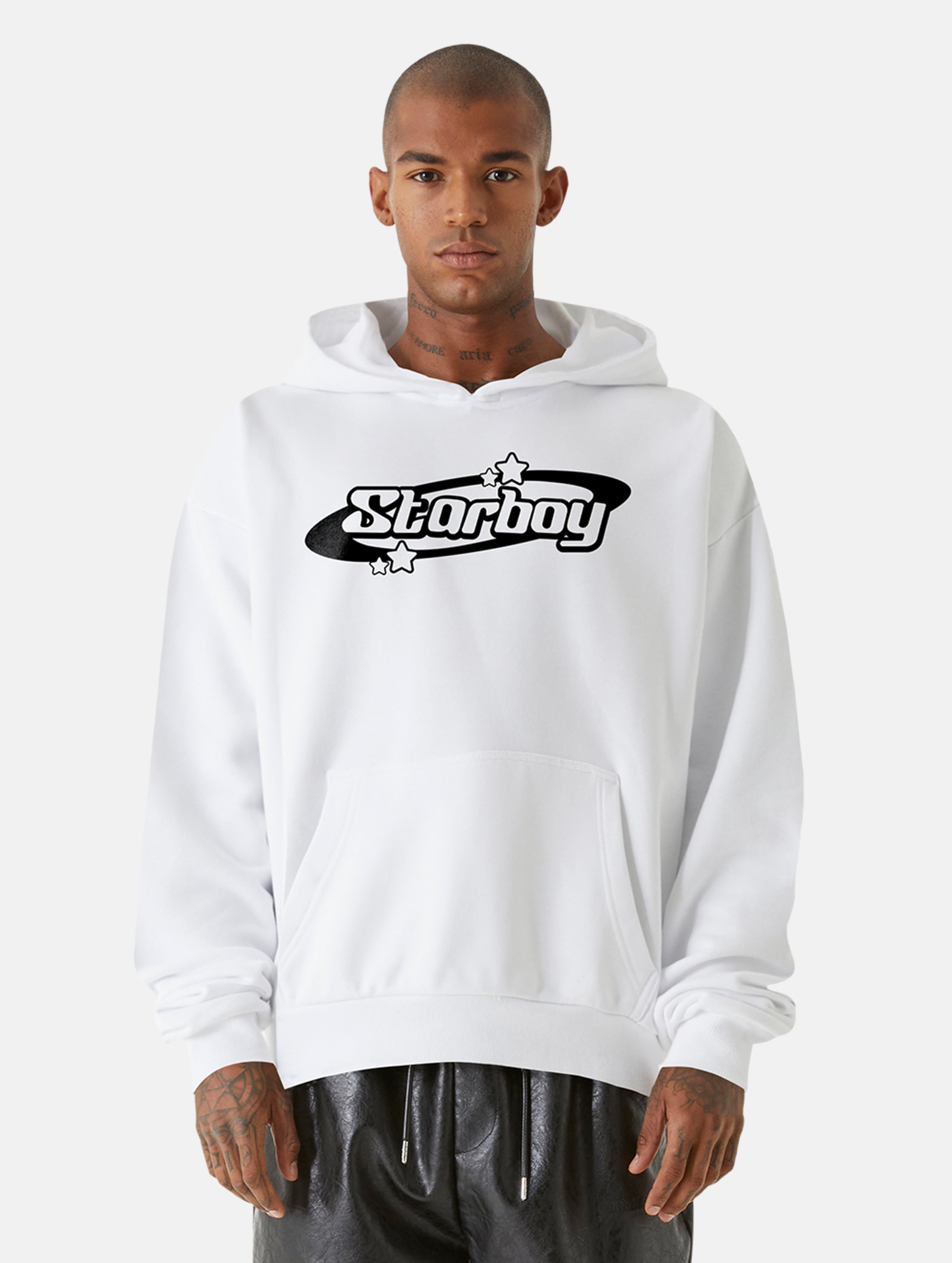 9N1M SENSE STARBOY 2 Hoodie White