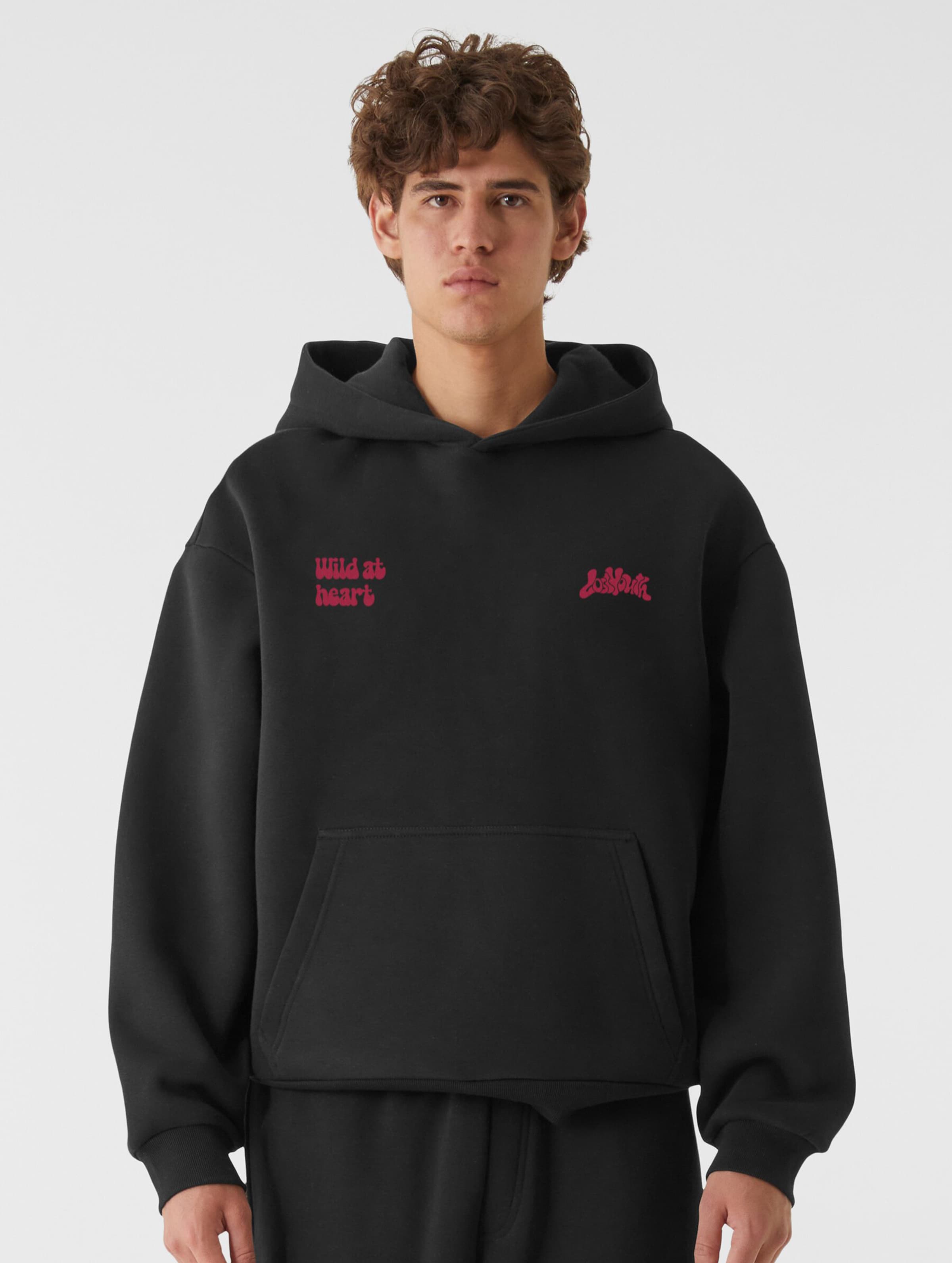 Lost Youth Oversized Wild At Heart Hoodie