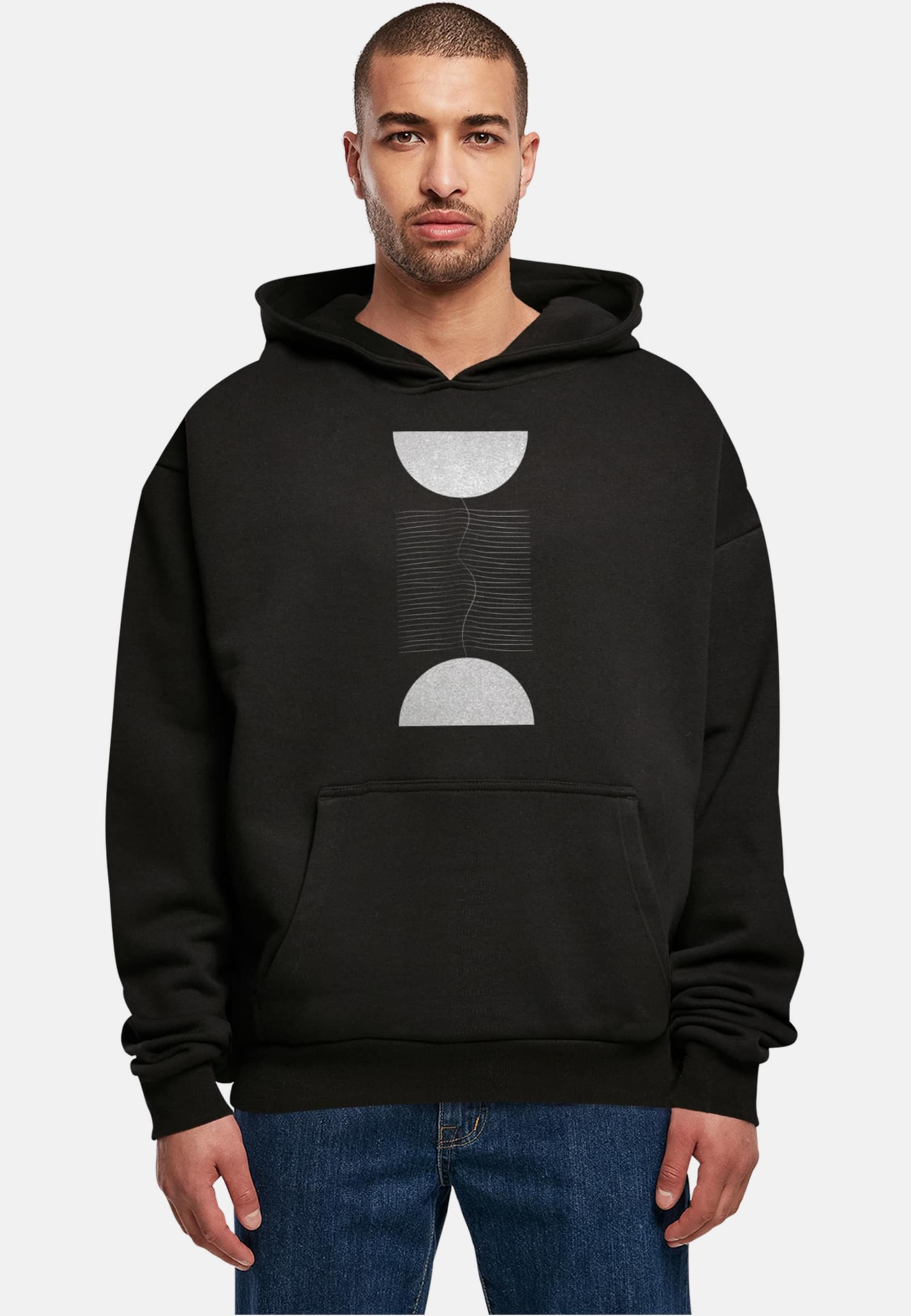 Merchcode Abstract Lines Hoody