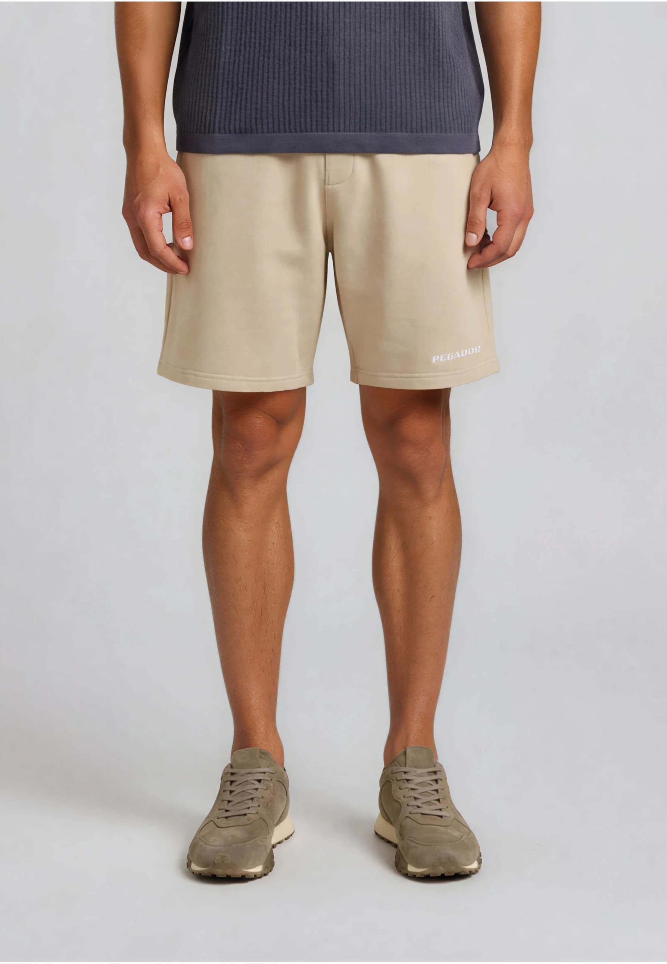 PEGADOR Logo Heavy Sweat Short