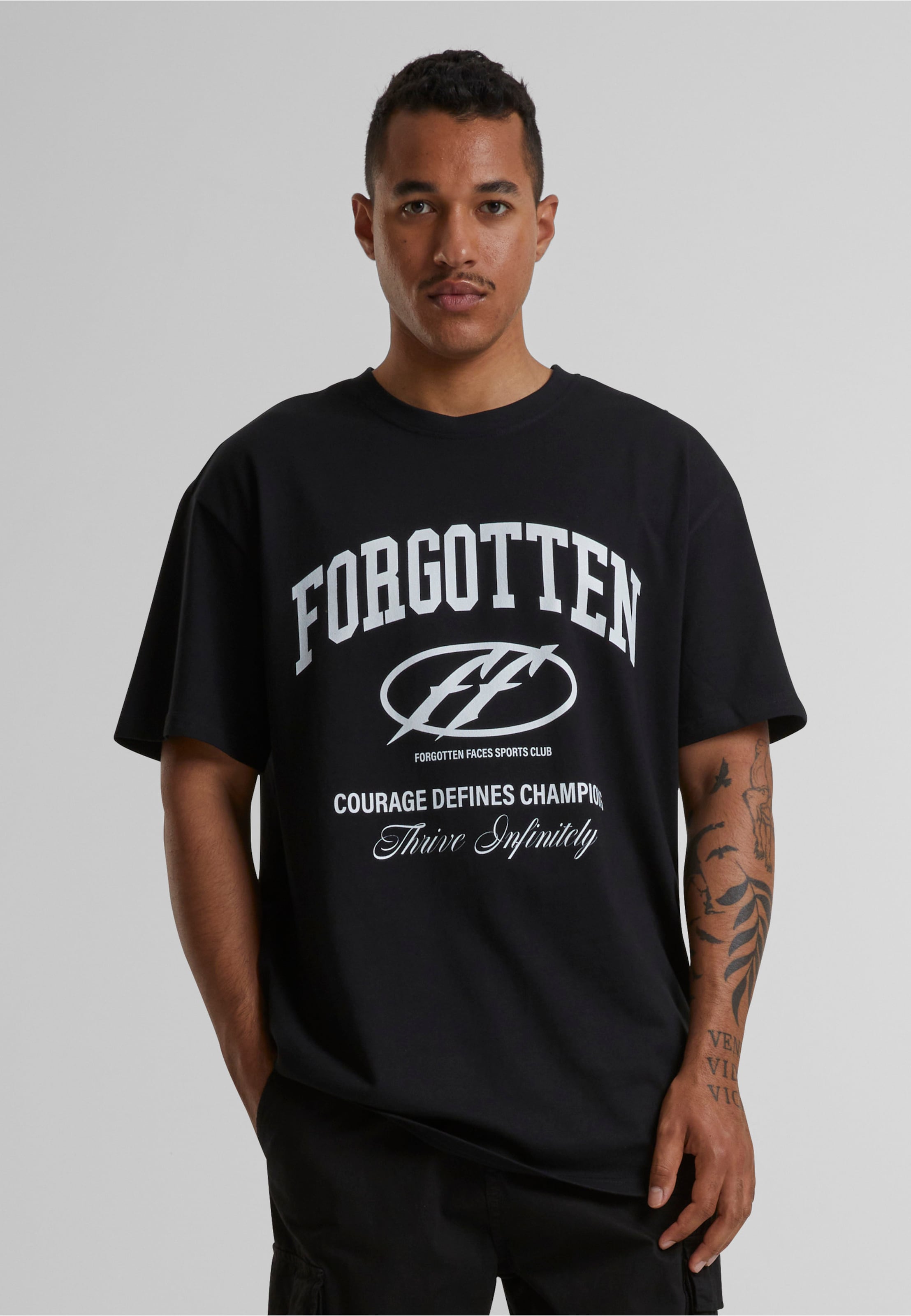 Forgotten Faces Courage Defines Oversize Tee