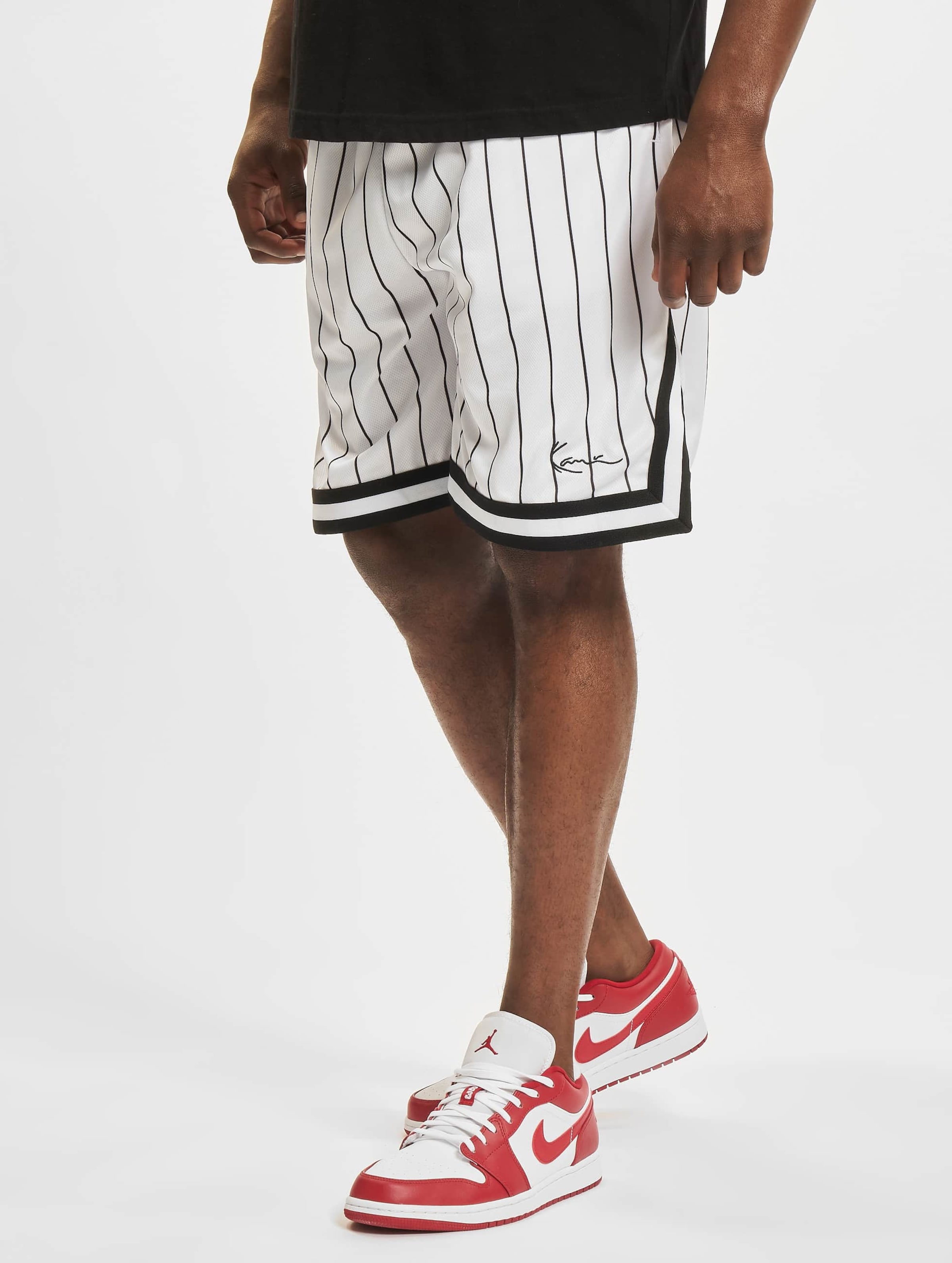 Karl Kani Small Signature Pinstripe Mesh Short