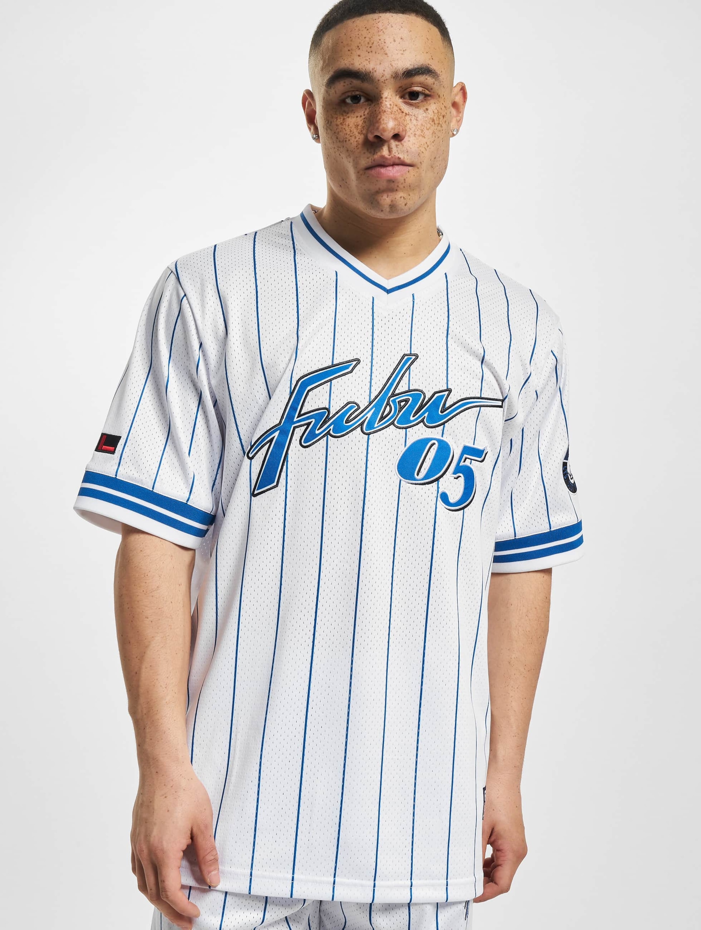 Fubu Retro Pinstripe Jersey T-Shirt