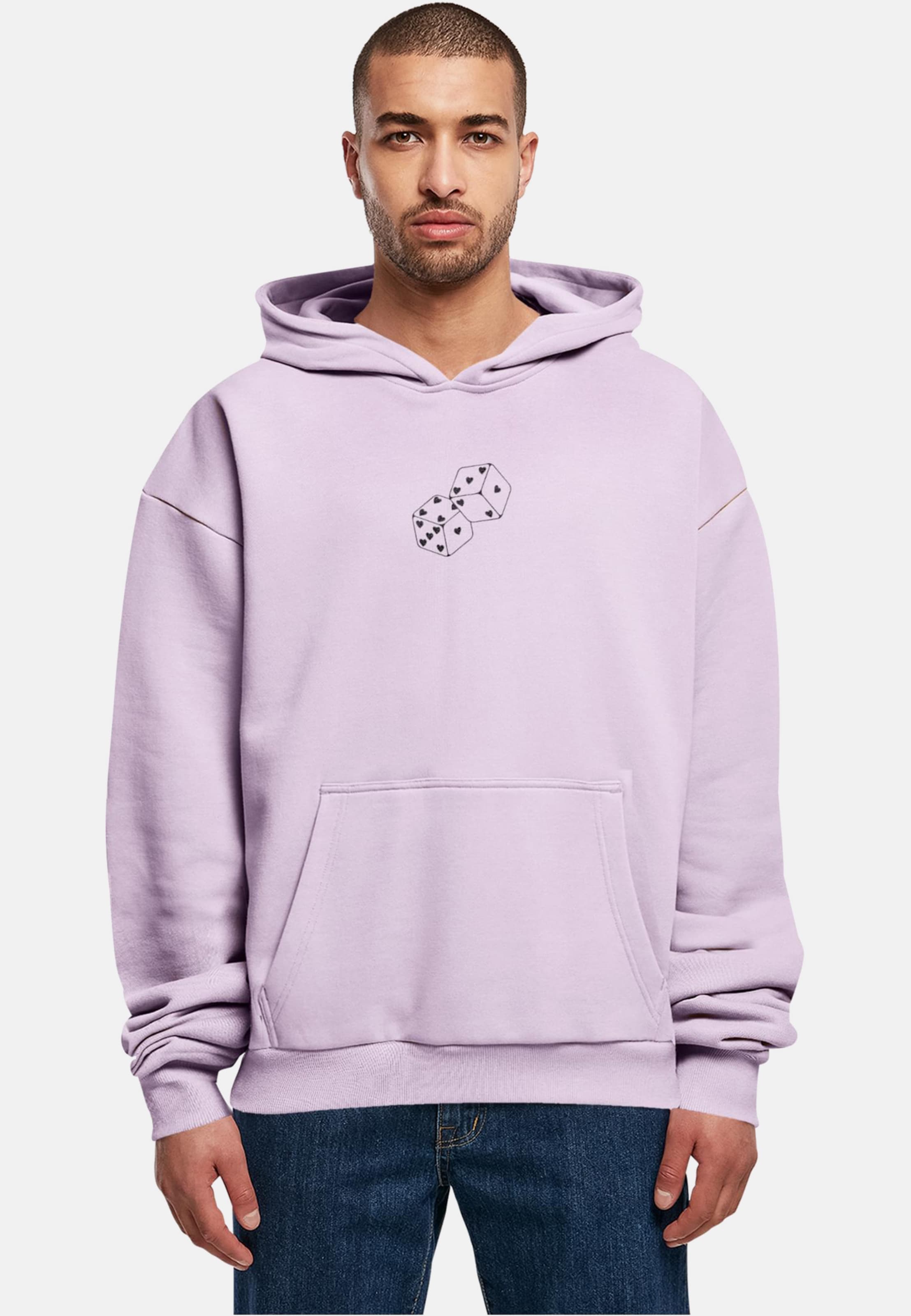 Merchcode Hugs & Love - Heart Dice Ultra Heavy Hoody