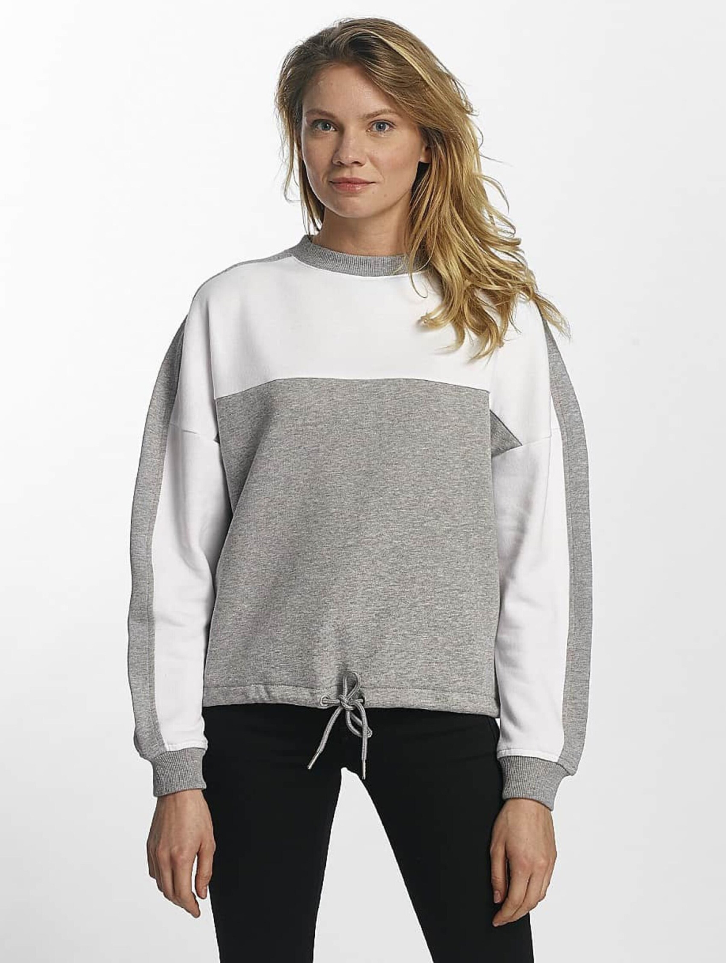 Urban Classics Ladies Oversize 2-Tone Stripe Crew