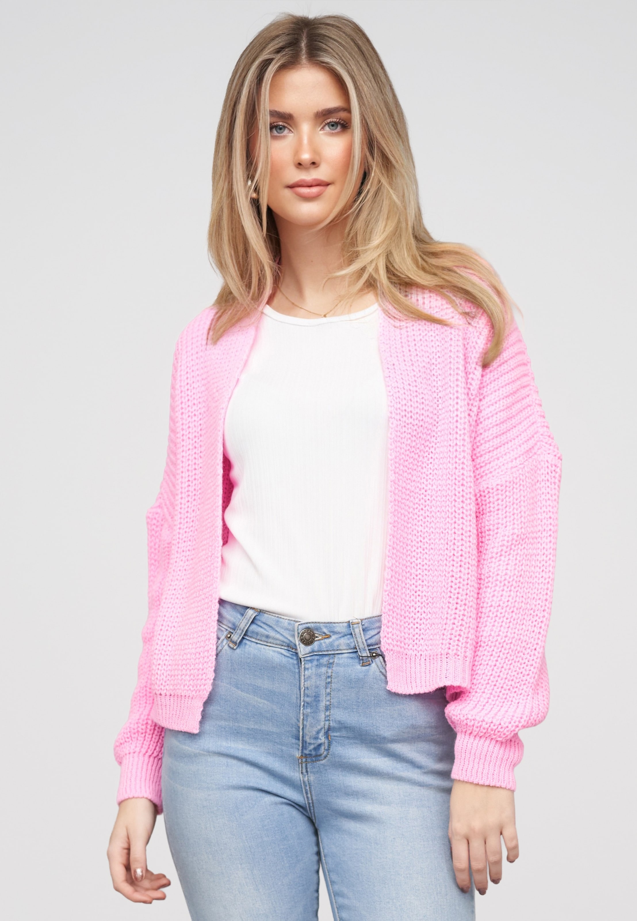 Cloud5ive Open Oversized Knit Cardigan