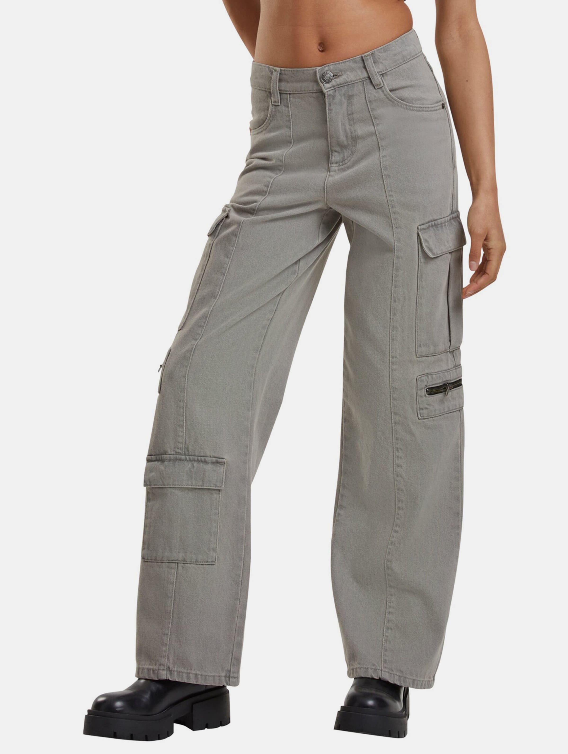 Urban Classics Ladies Loose Utility Denim Cargohose
