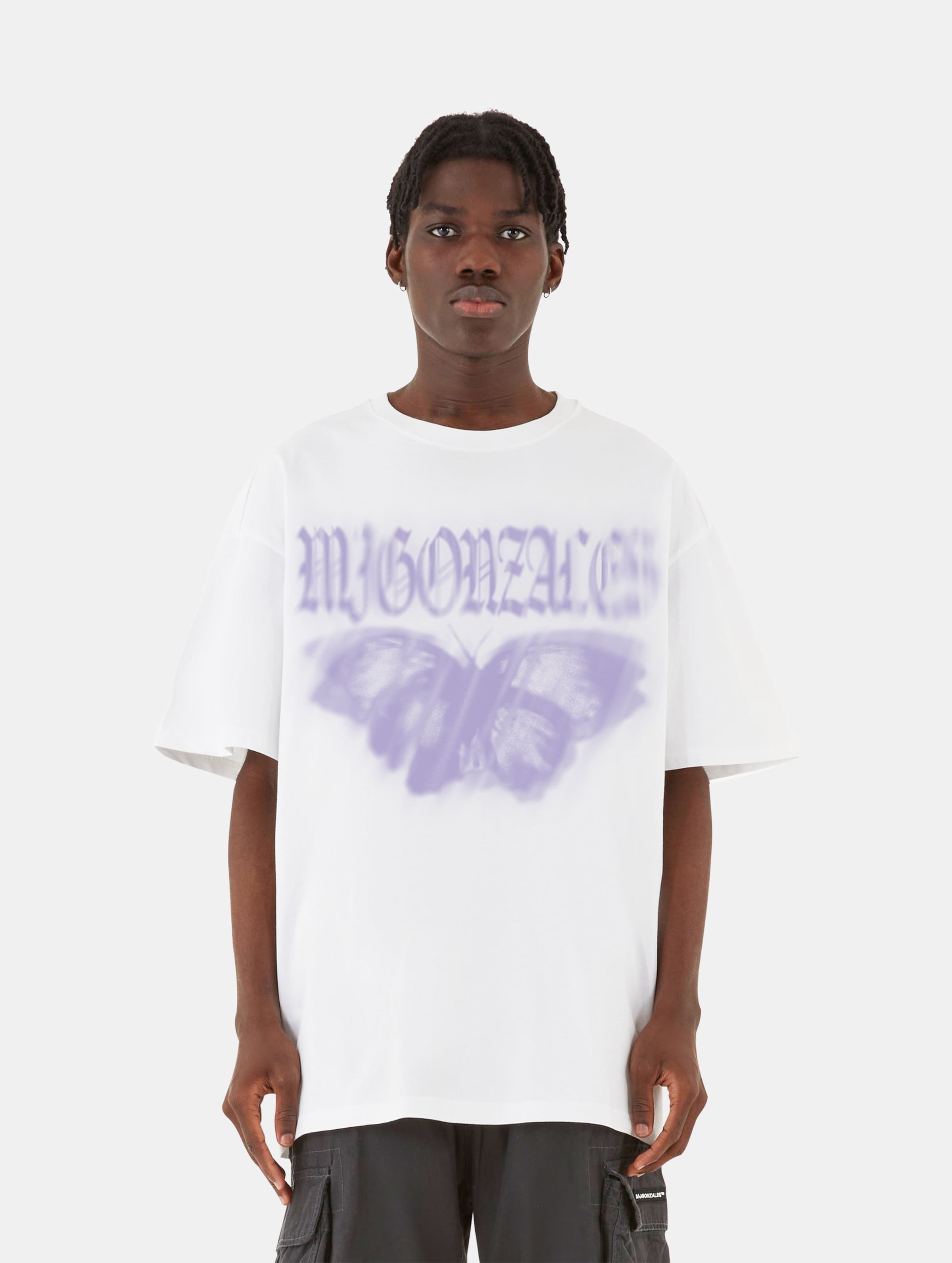 MJ Gonzales Heavy Oversized Tee - BUTTERFLY ILLUSION