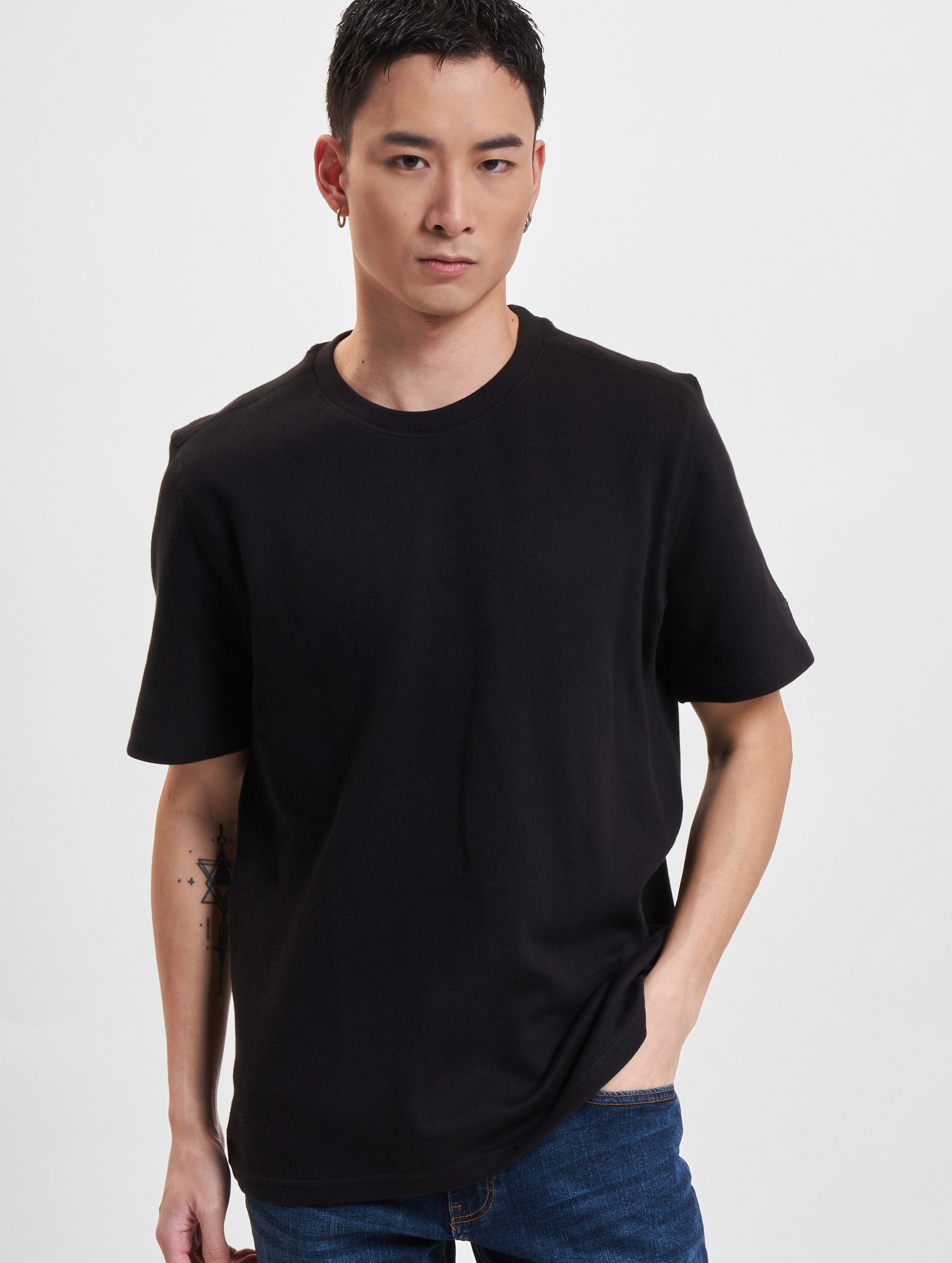 Jack & Jones Baxter Rib T-Shirt Crew Neck