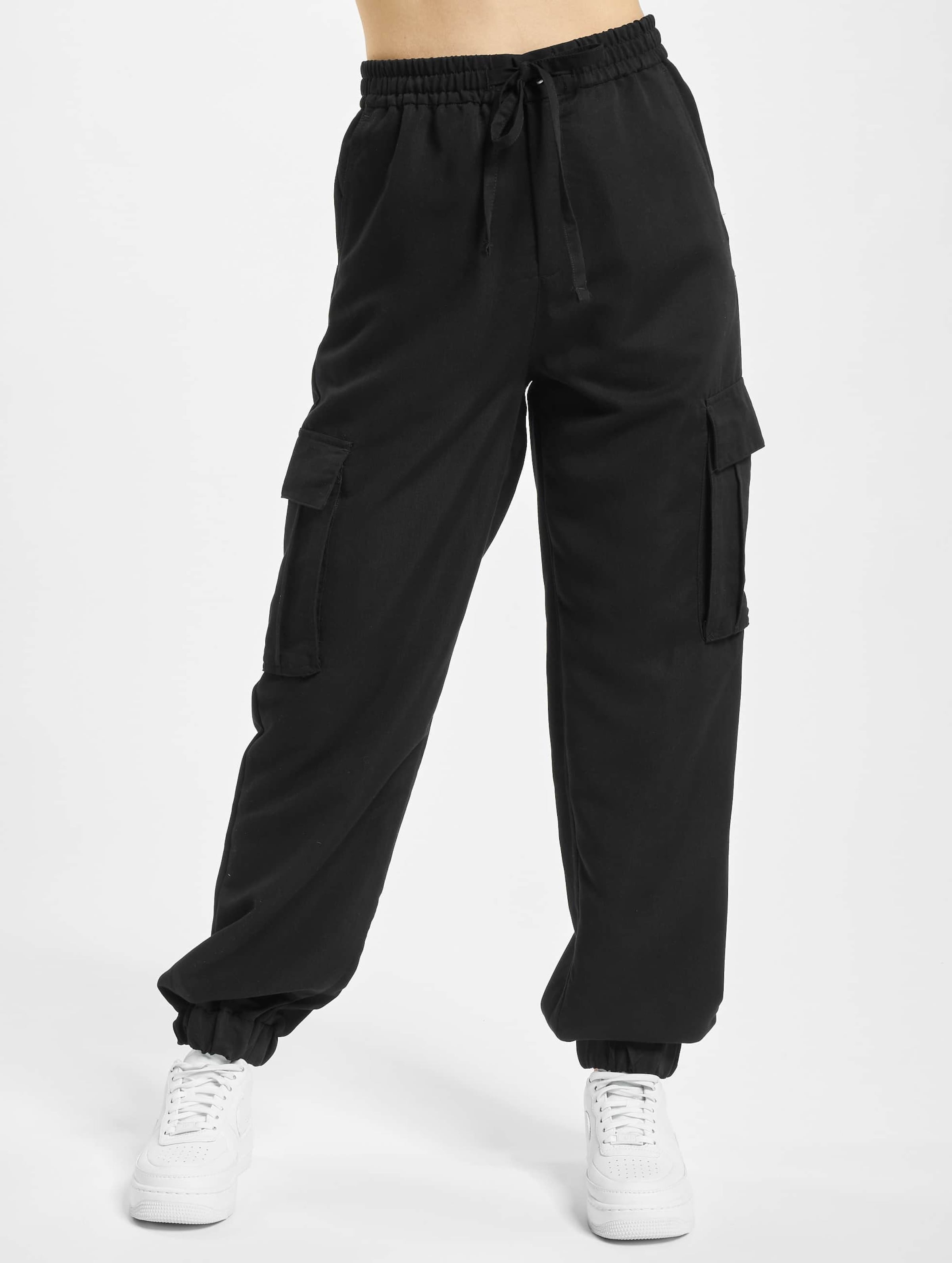 Urban Classics Ladies Viscose Twill Cargo Pants