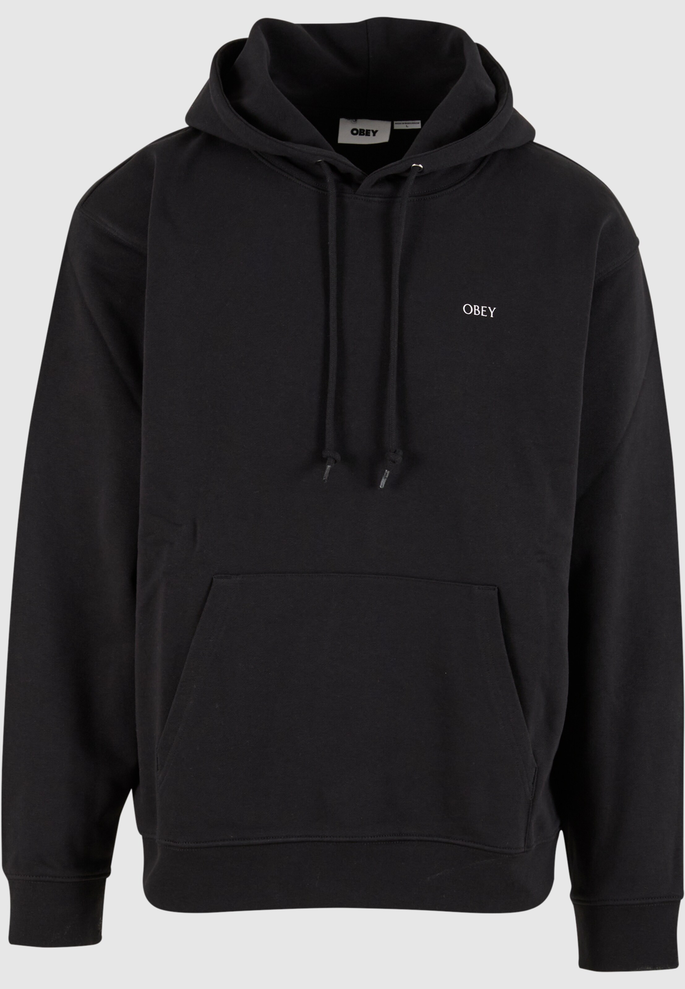 Obey Torn Icon Face Hoodie