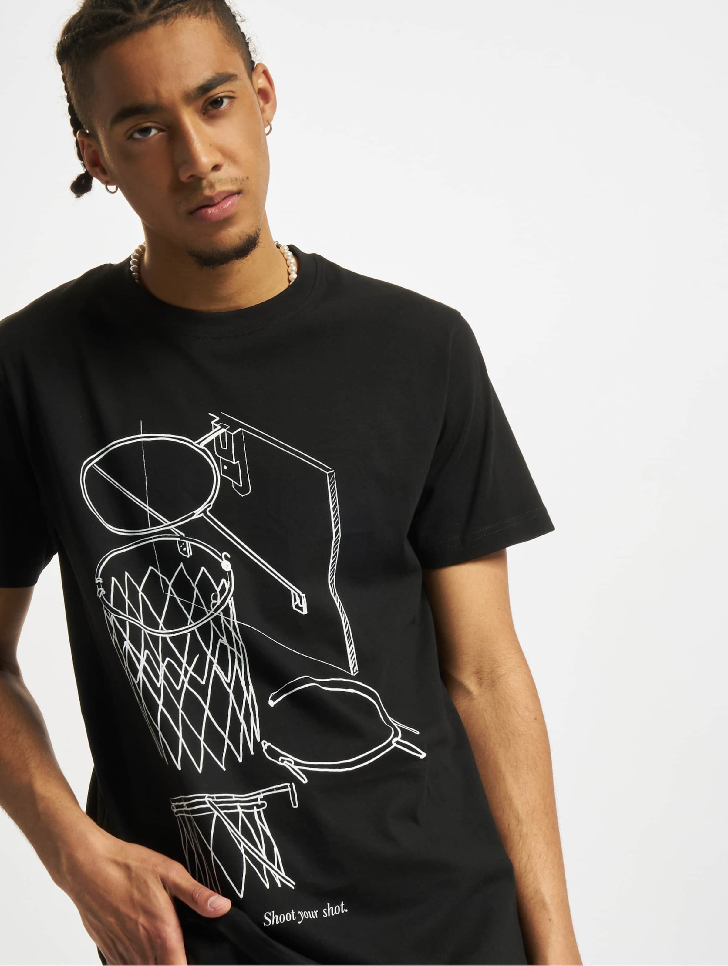 Mister Tee Shooting the Hoop