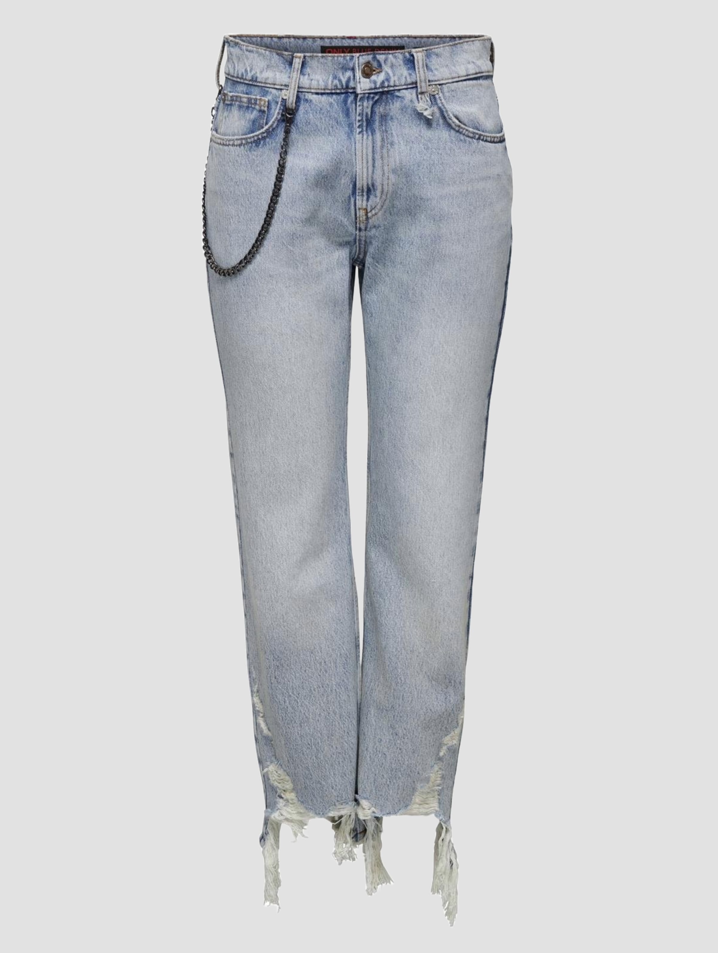 Only Grand Kick Flare Red High Waist Jeans