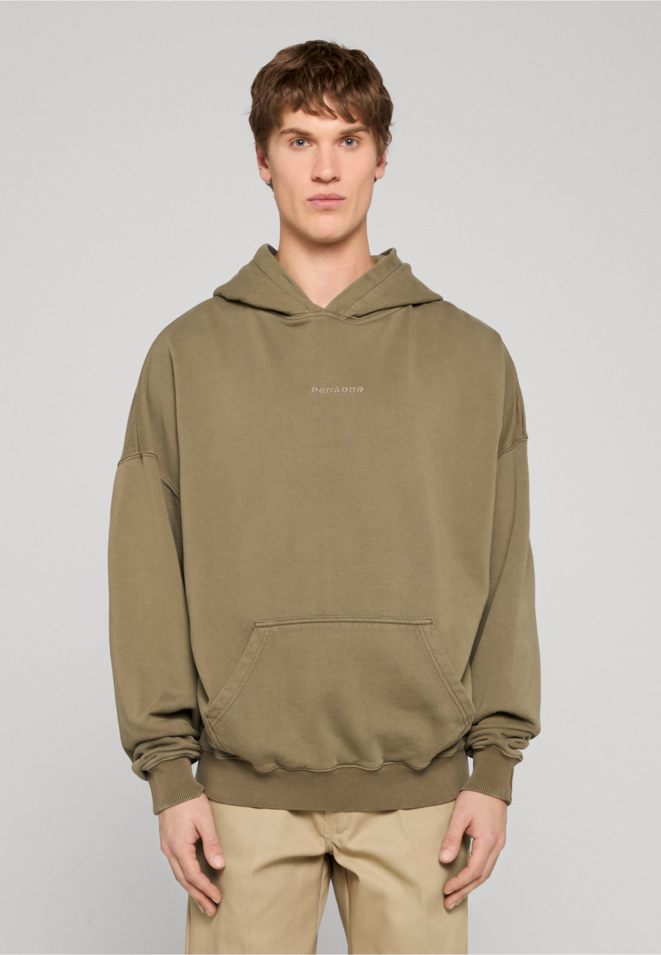 PEGADOR Logo Boxy Hoodie