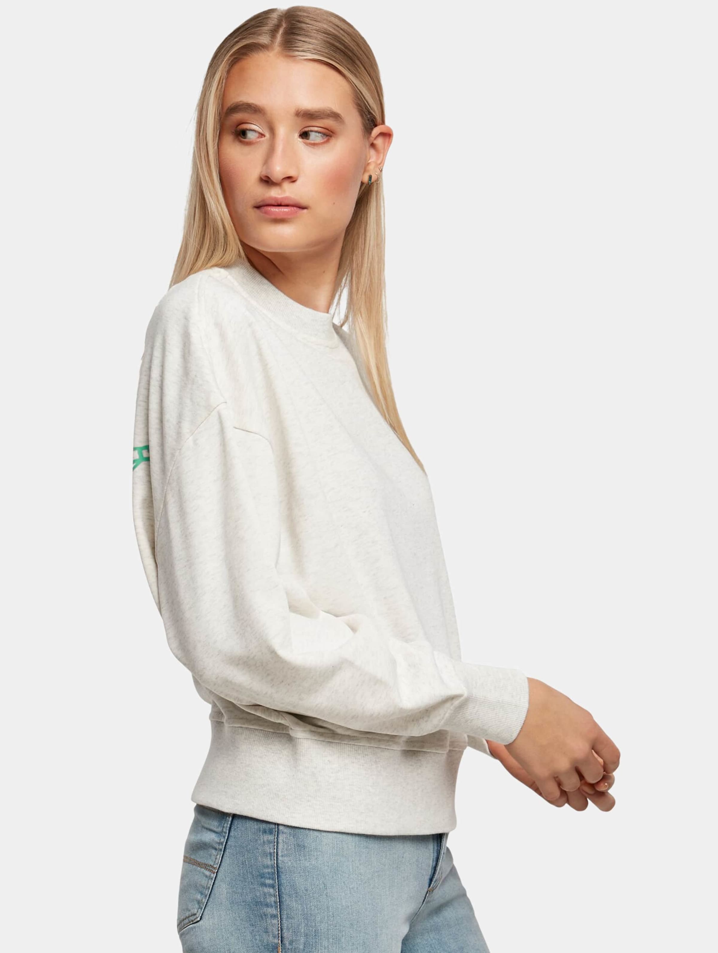 Urban Classics Ladies Oversized Rainbow Crewneck