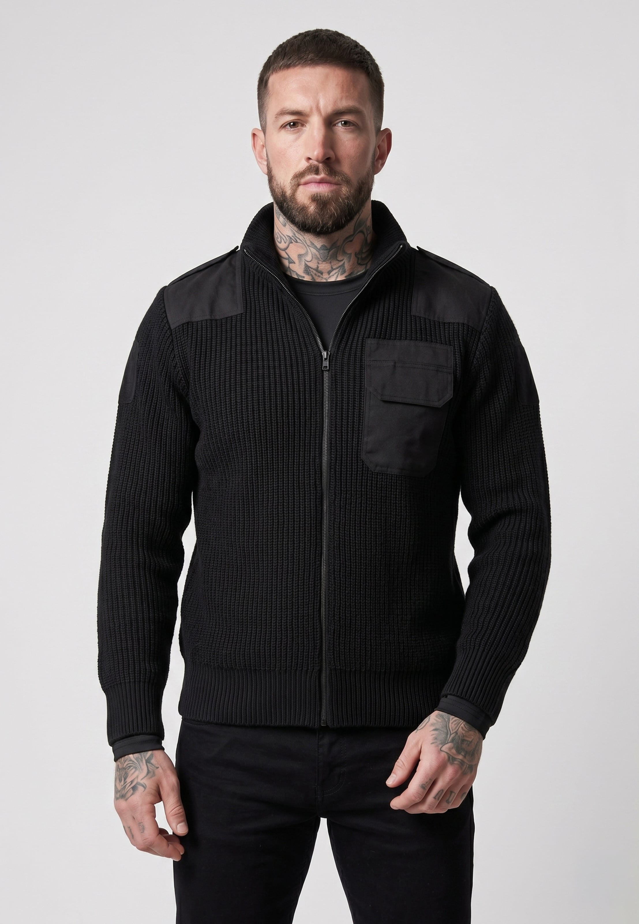 Brandit BW Cardigan