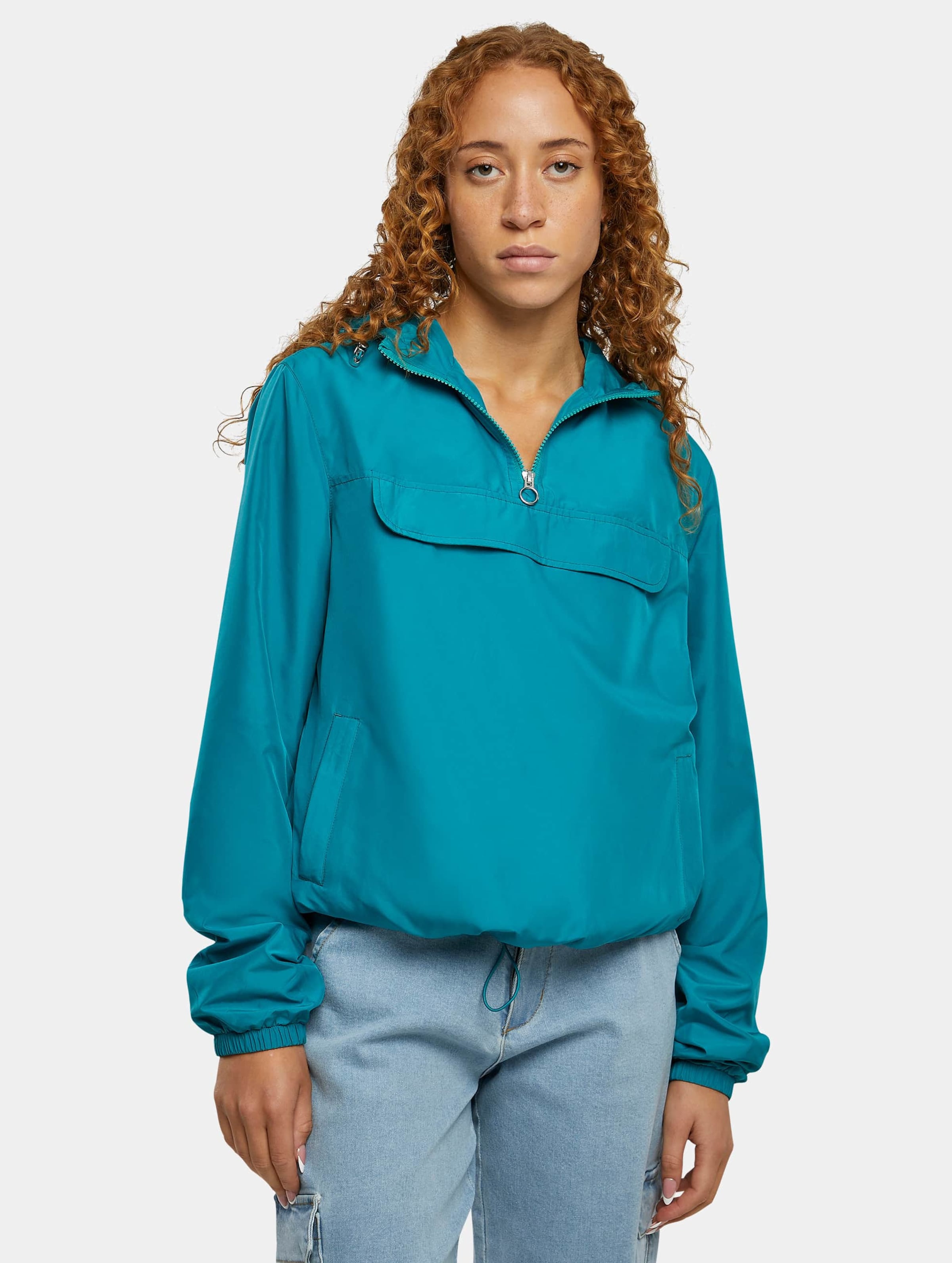 Urban Classics Ladies Basic Pull Over Jacket