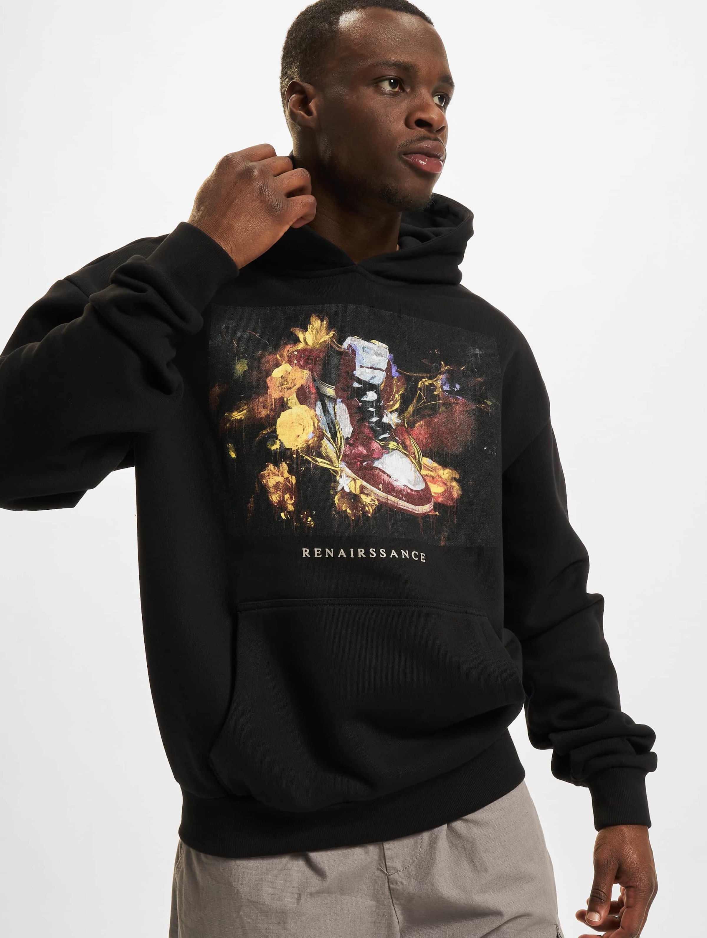 Mister Tee Renairssance Painting Oversize Hoodie