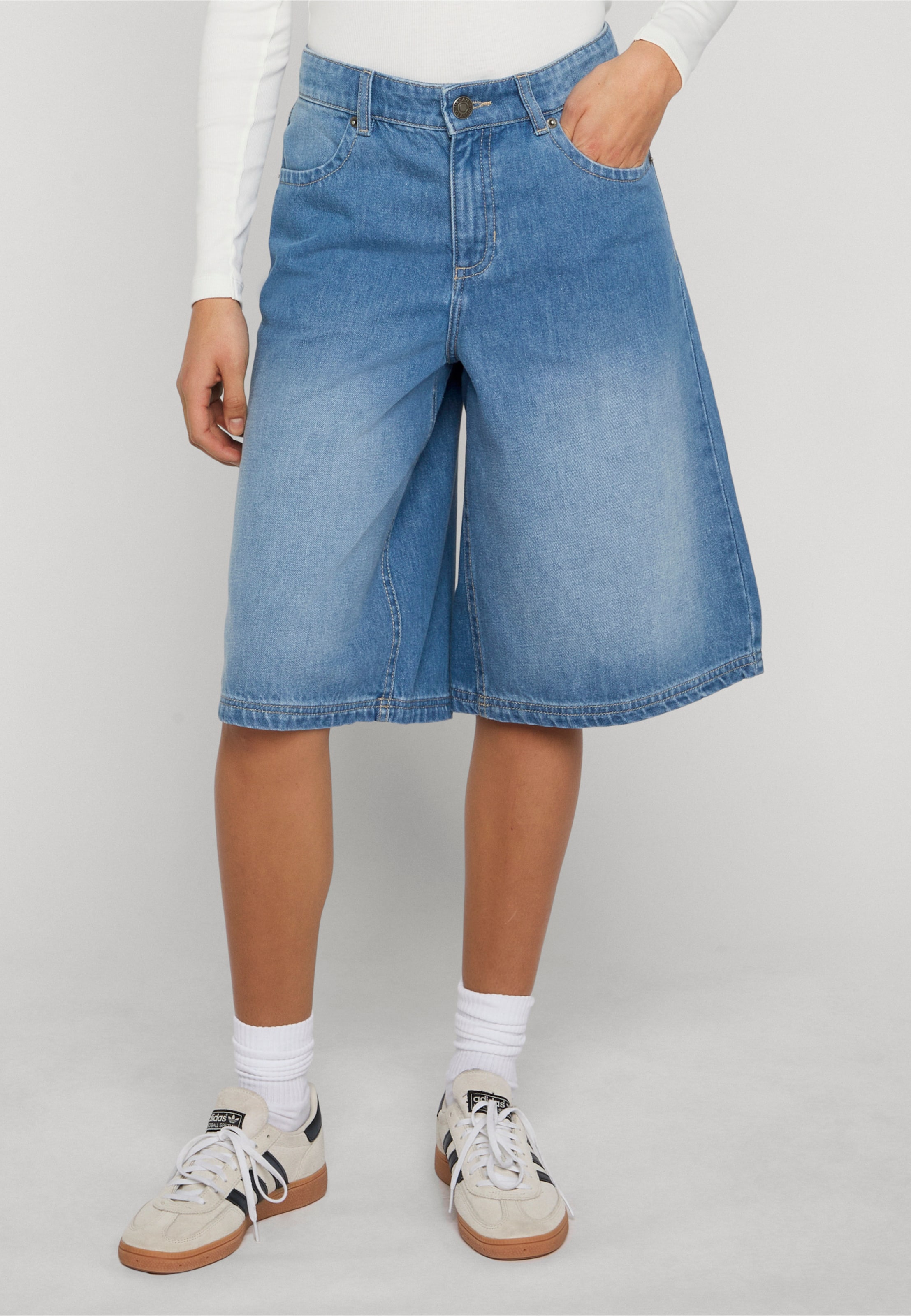 Urban Classics Ladies Denim Bermuda
