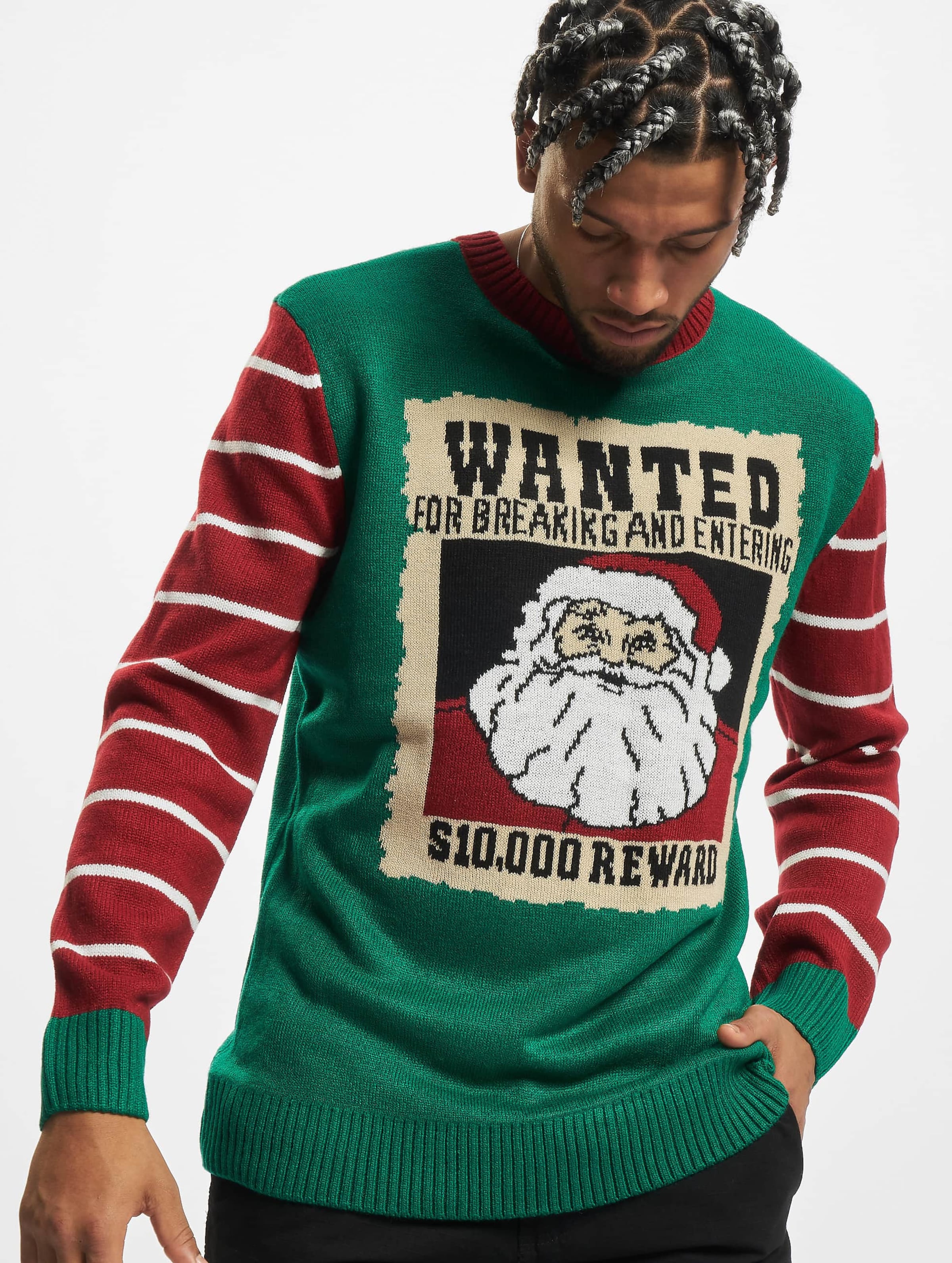 Urban Classics Wanted Christmas Sweater
