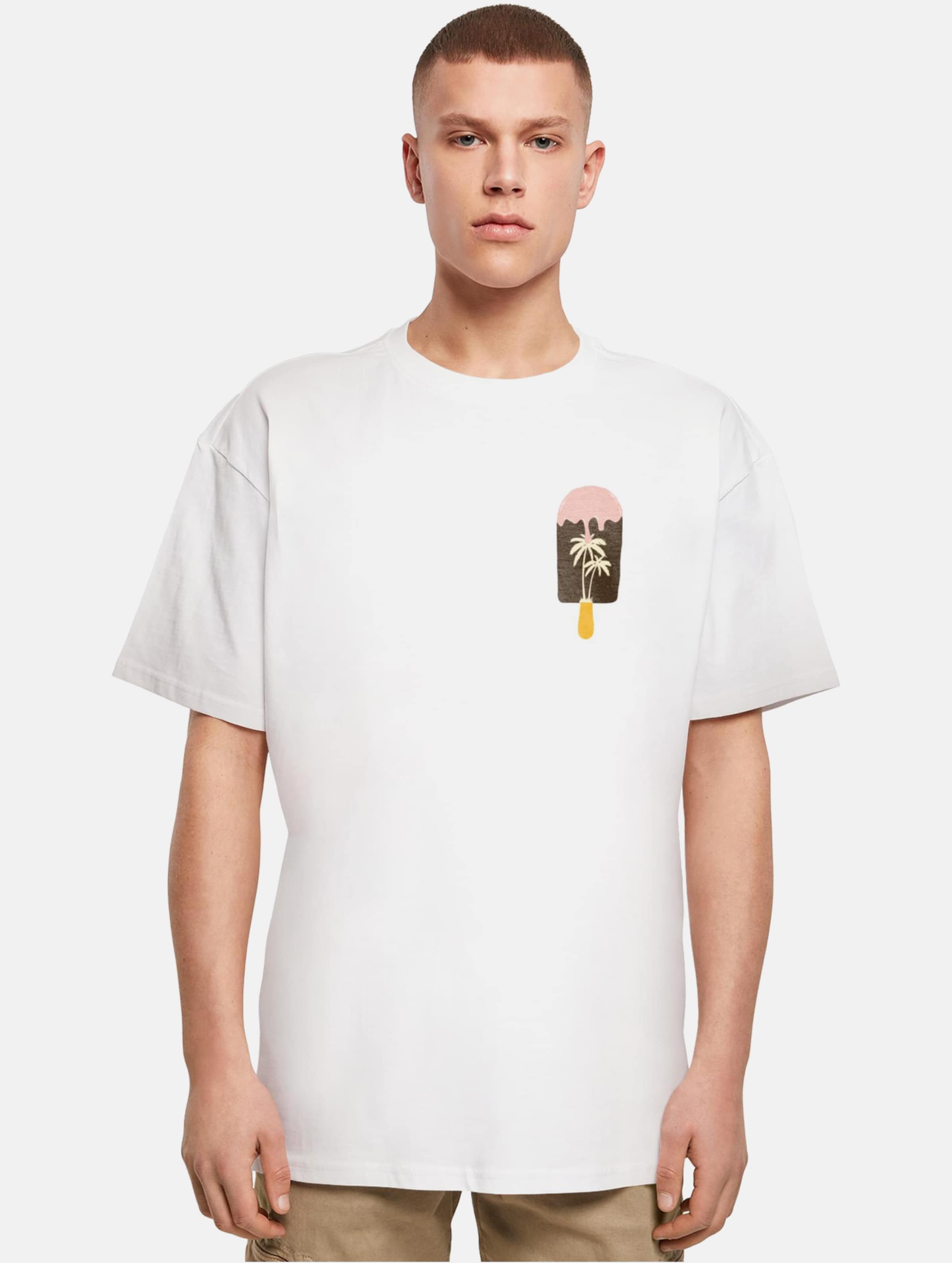 Merchcode POD Summer - Icecream Heavy Oversize Tee