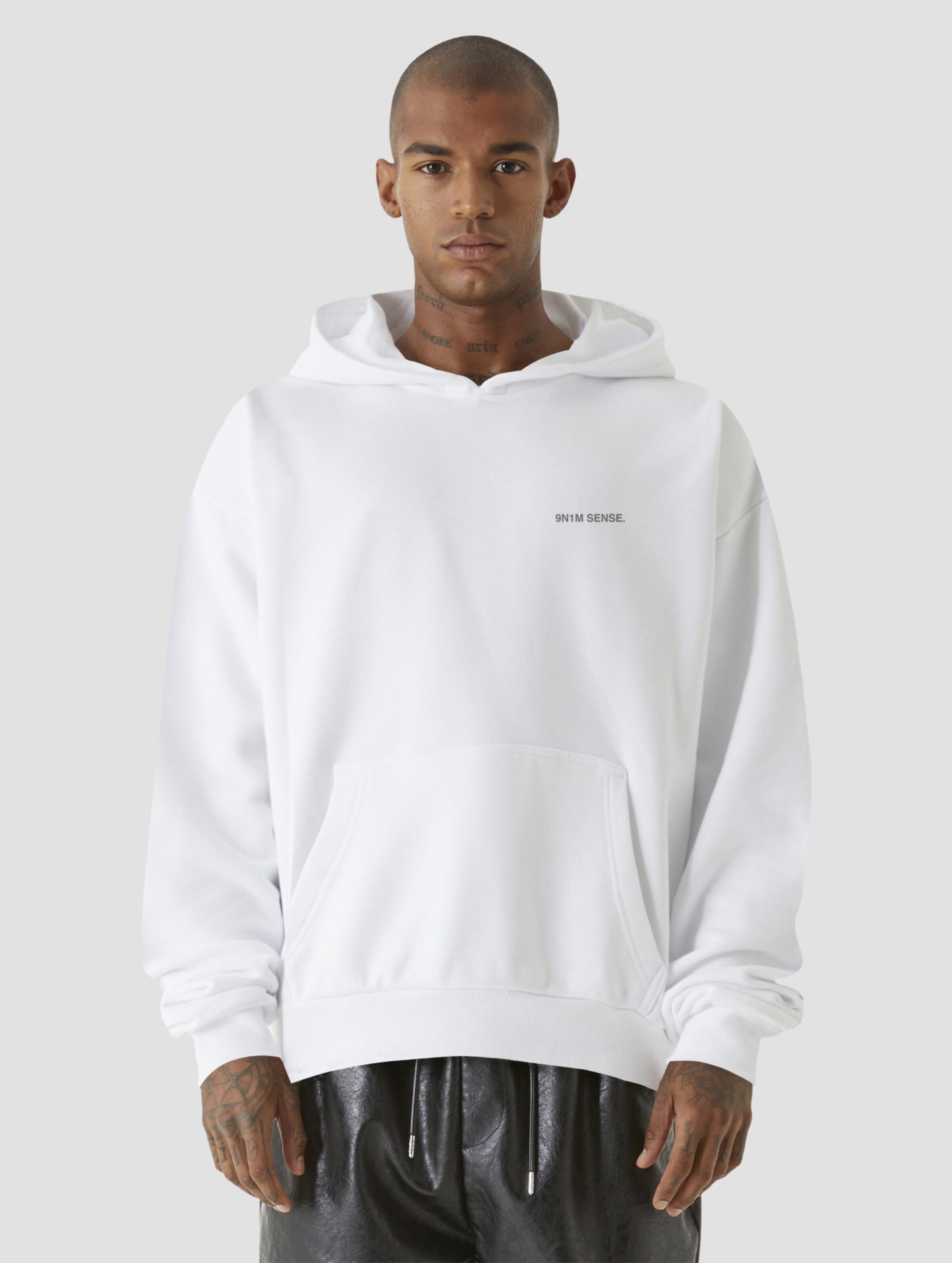 9N1M SENSE X JADES Hoodie White