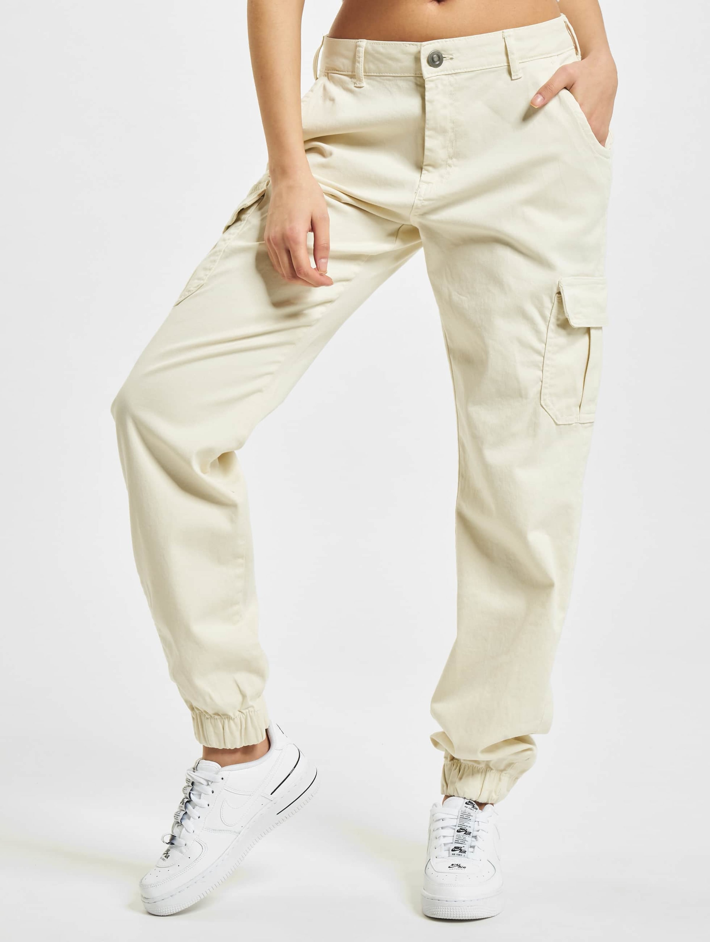 Urban Classics Ladies High Waist Cargo Pants
