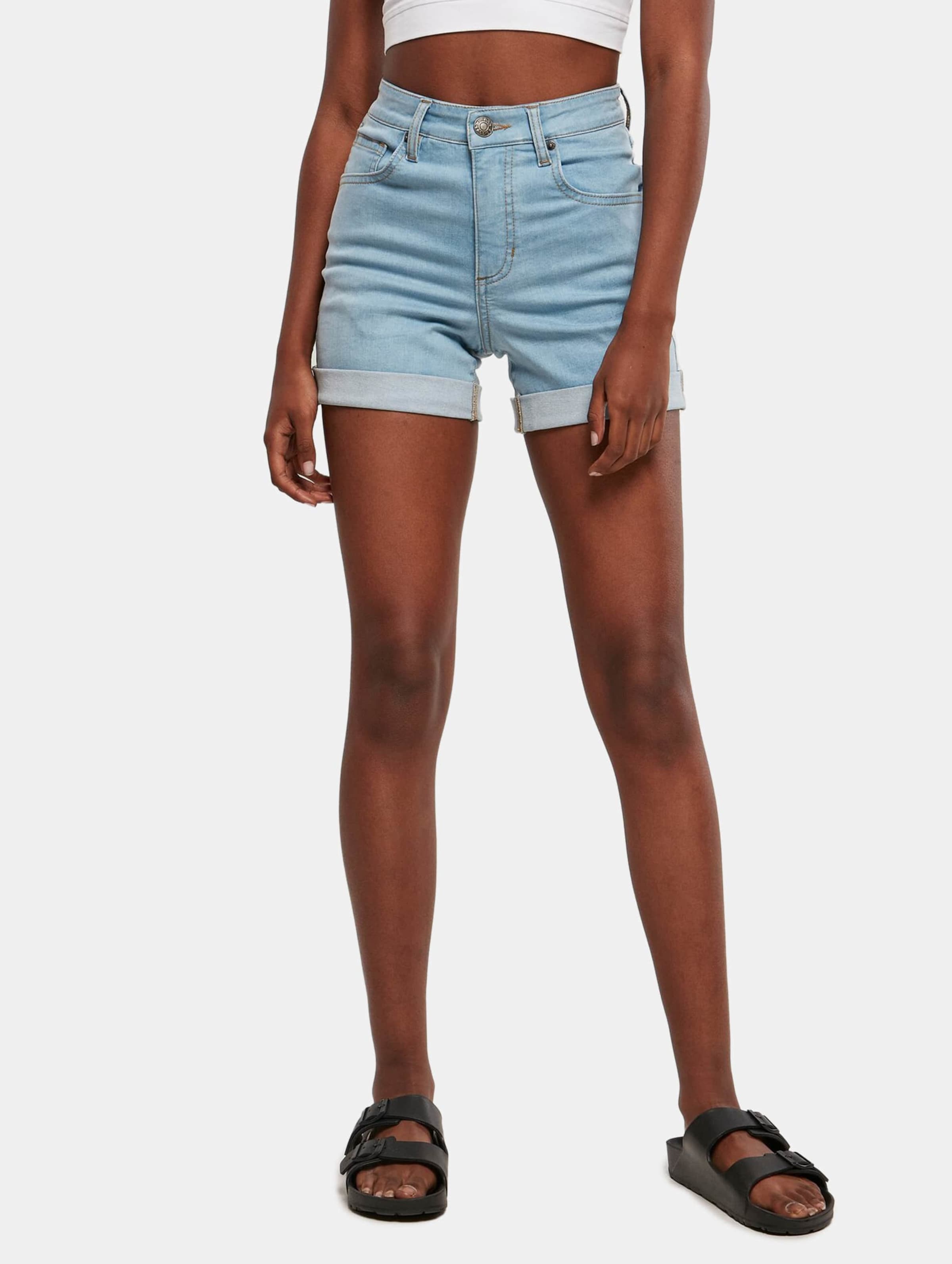 Urban Classics Ladies Organic Stretch Denim 5 Pocket Short