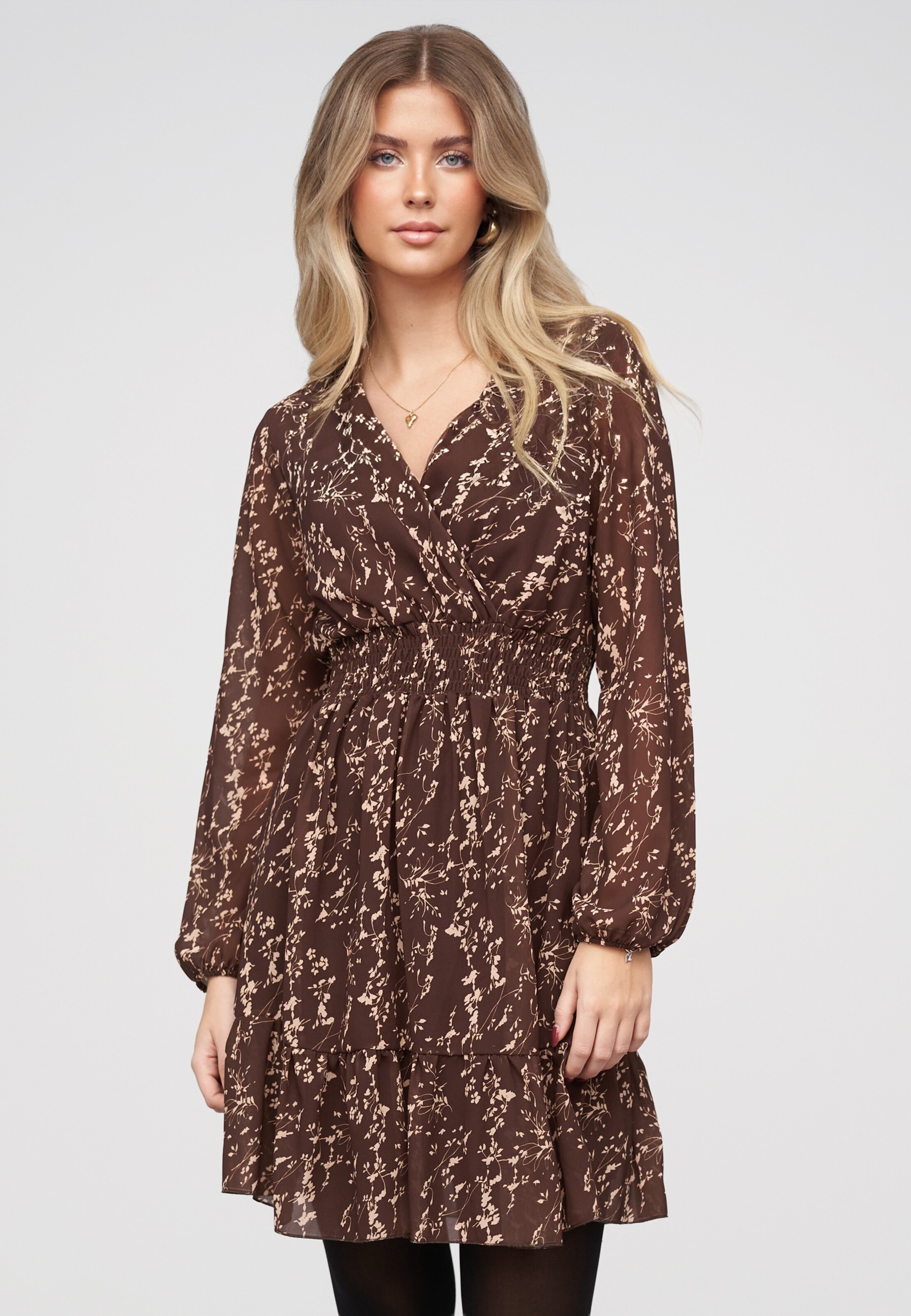 Cloud5ive Longsleeve Dress with abstract print