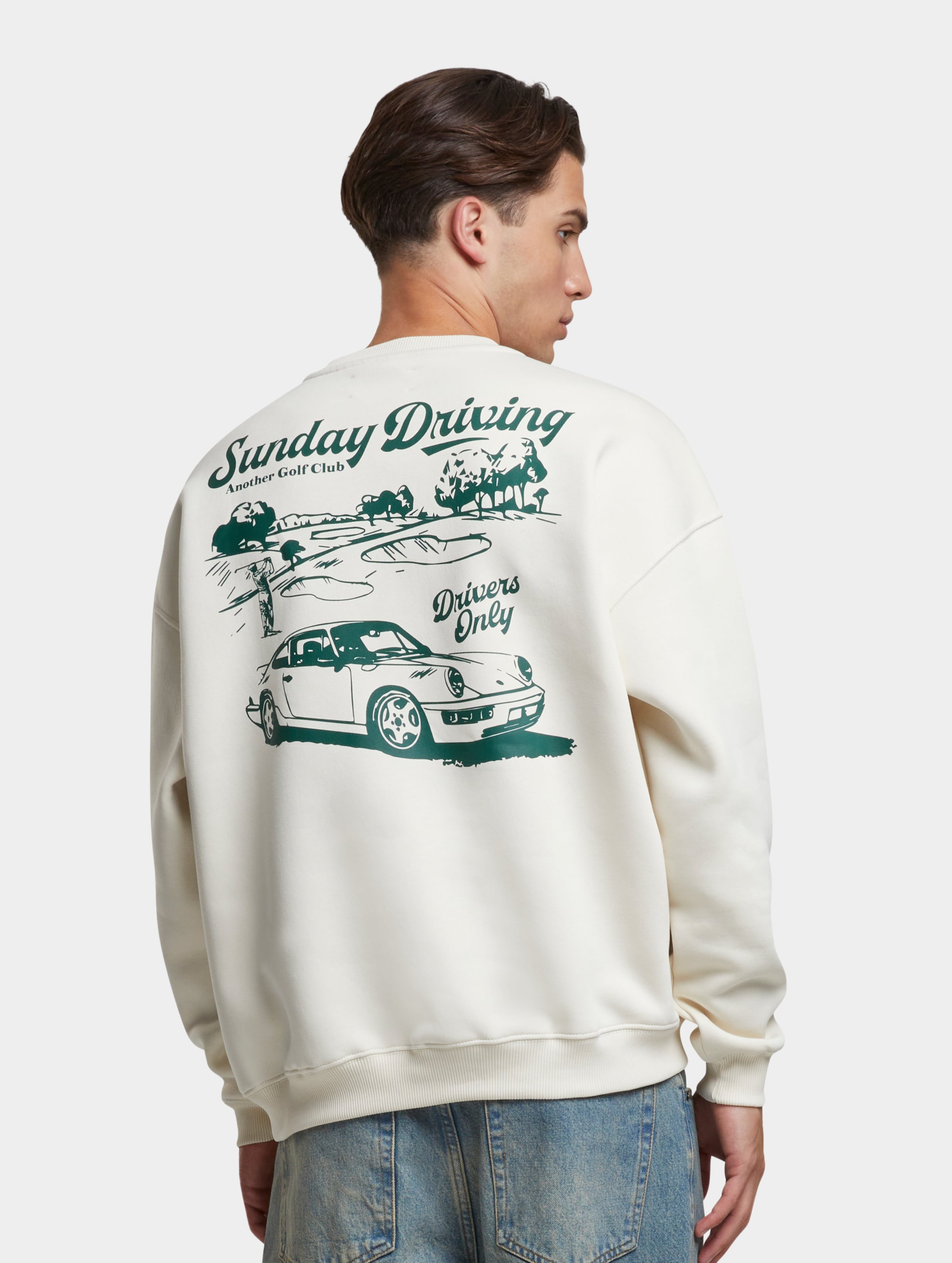 Another Cotton Lab Sunday Driving Oversize Sweatshirt