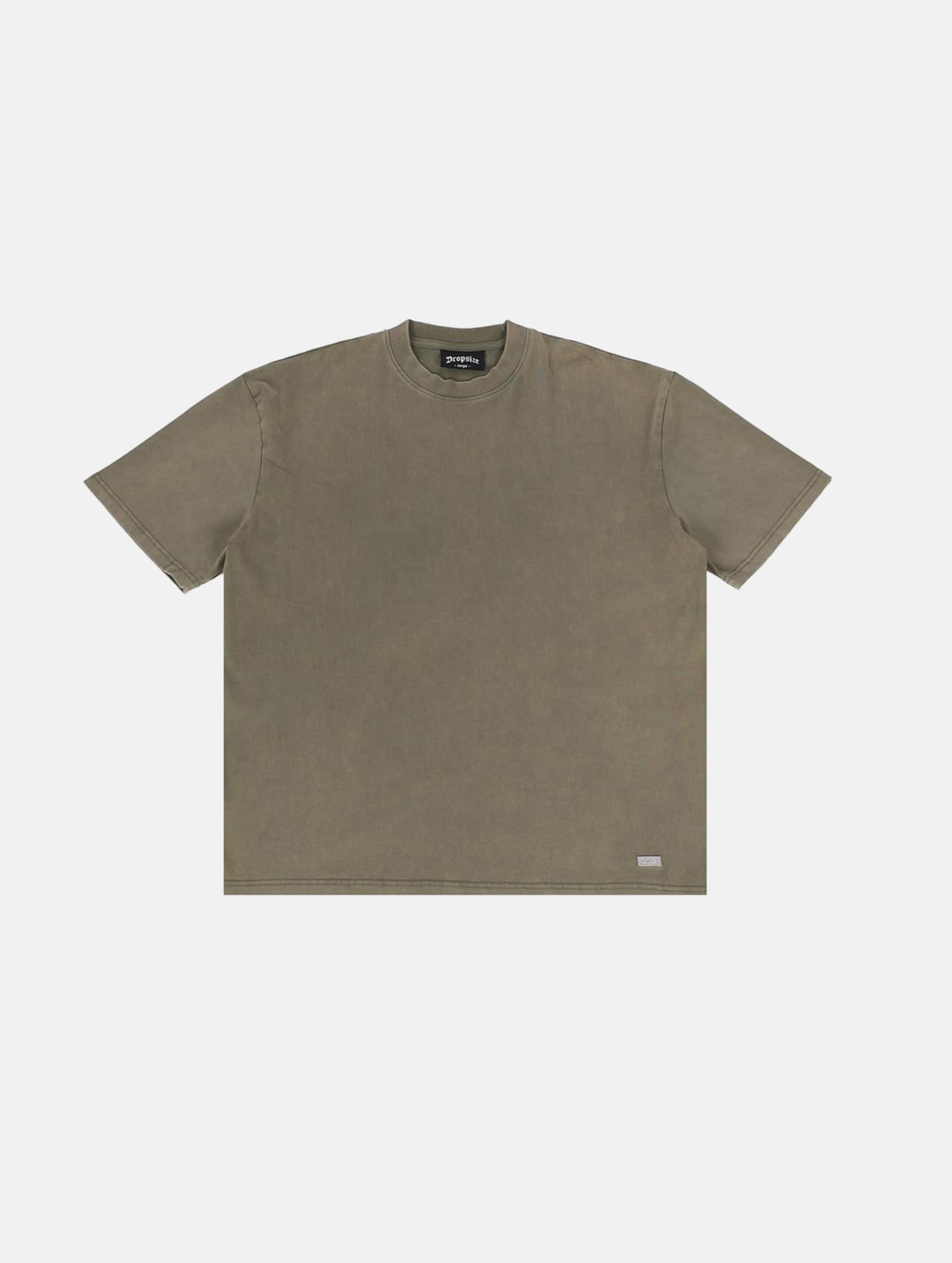 Dropsize HEAVY OVERSIZE METAL PATCH T-SHIRT