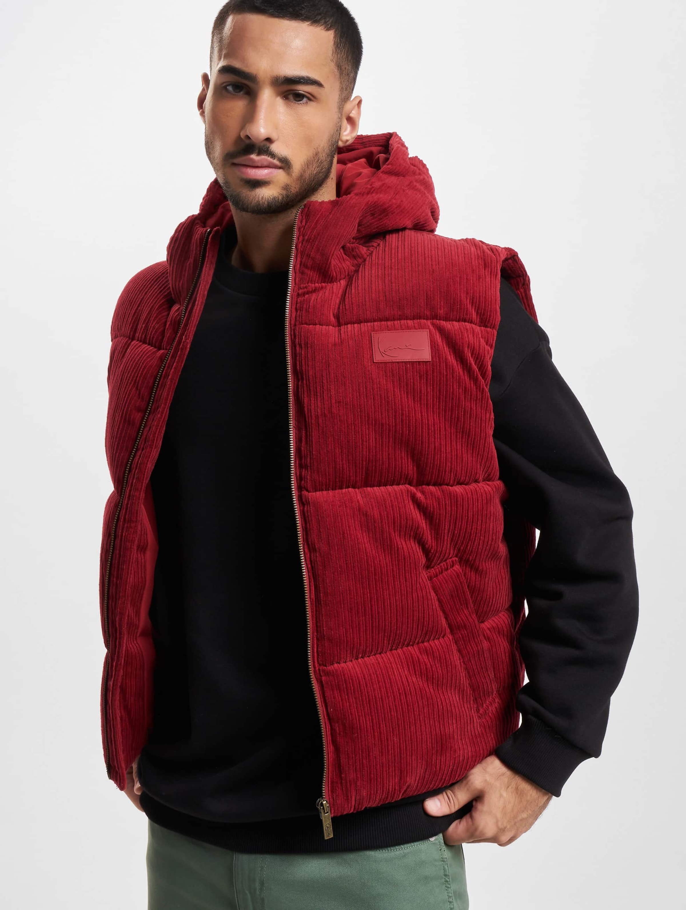 Karl Kani KK Rubber Signature Corduroy Puffer Vest