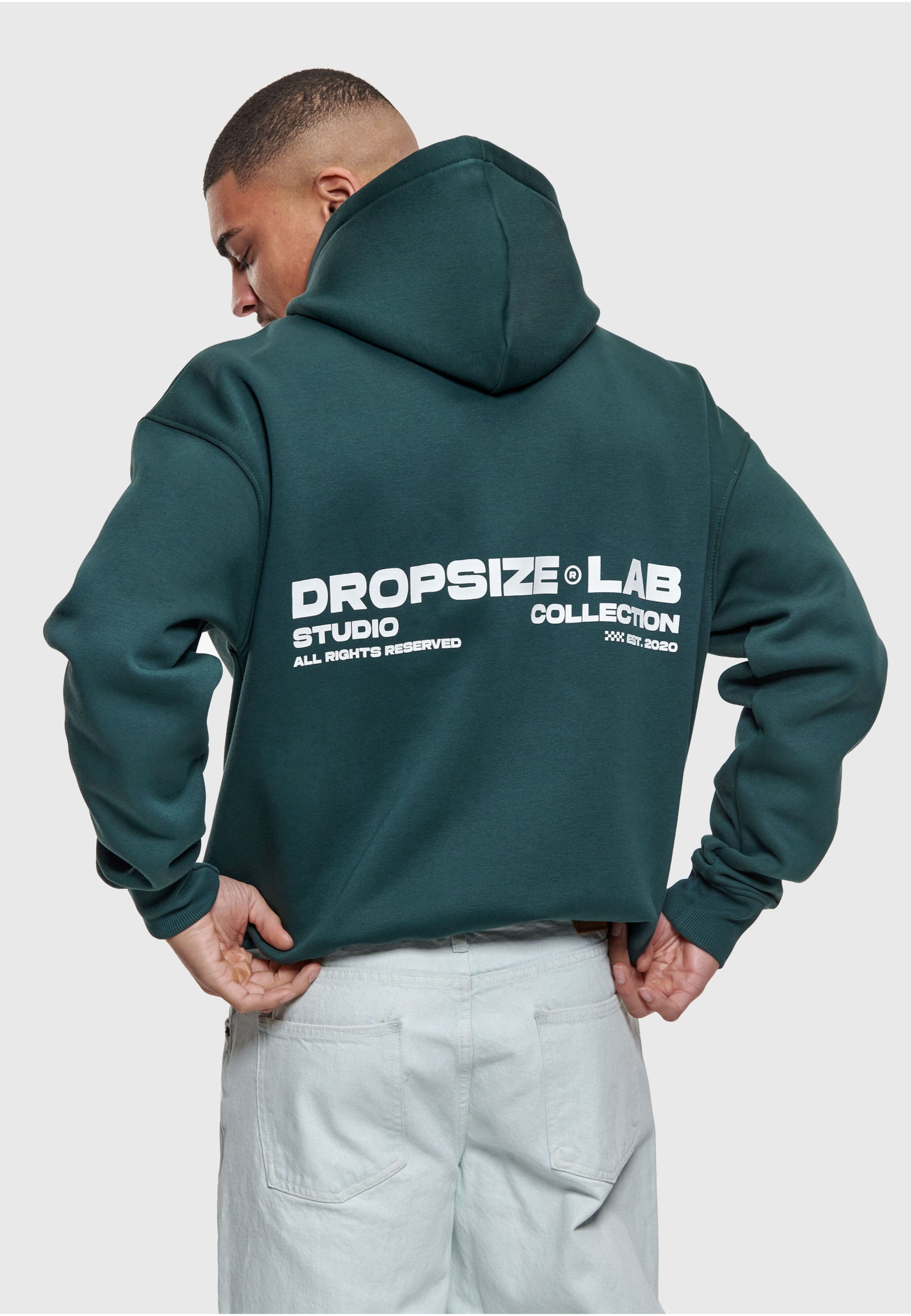 Dropsize HEAVY OVERSIZE LAB HOODIE