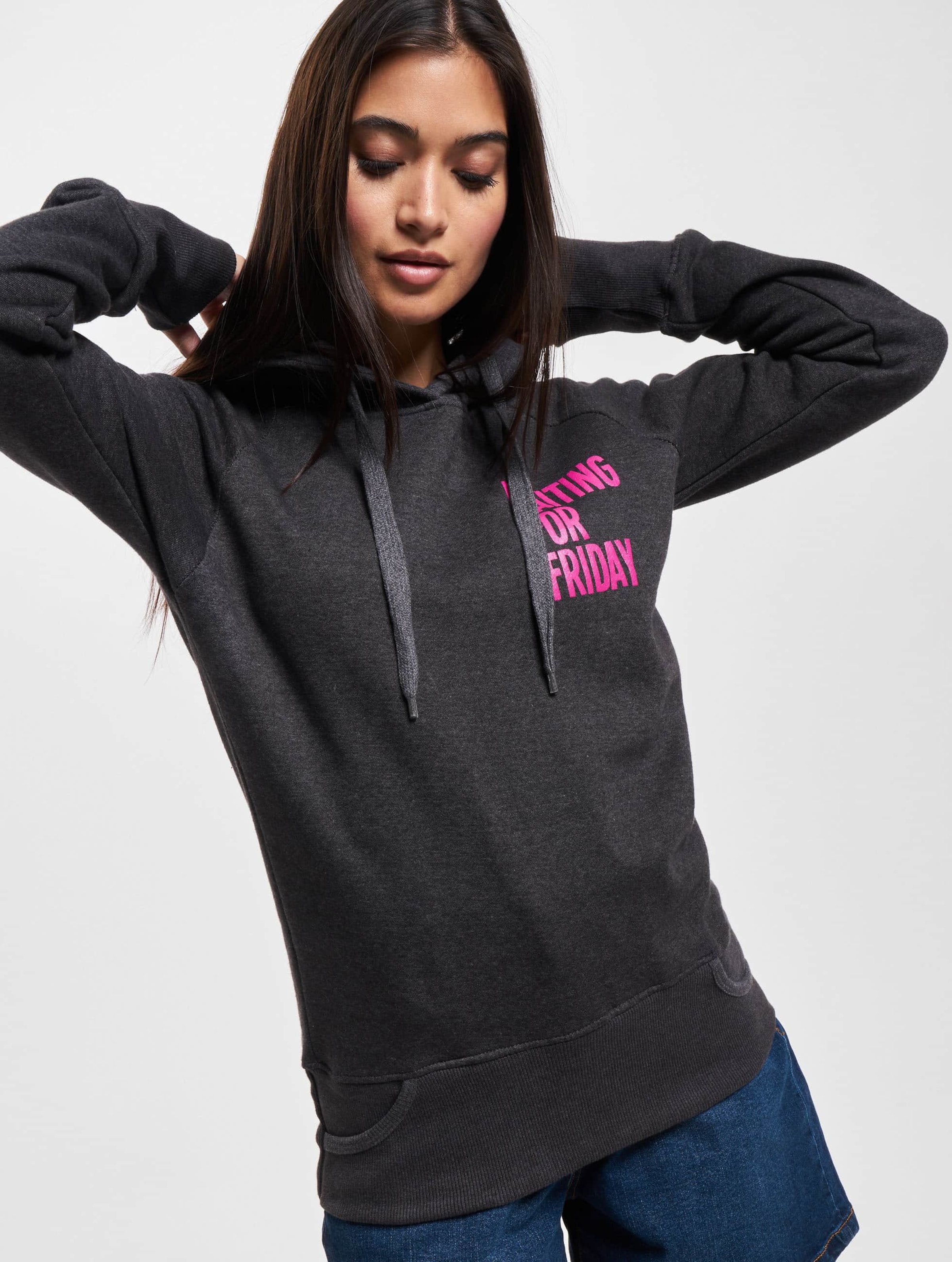 Mister Tee Ladies Waiting For Friday Hoody