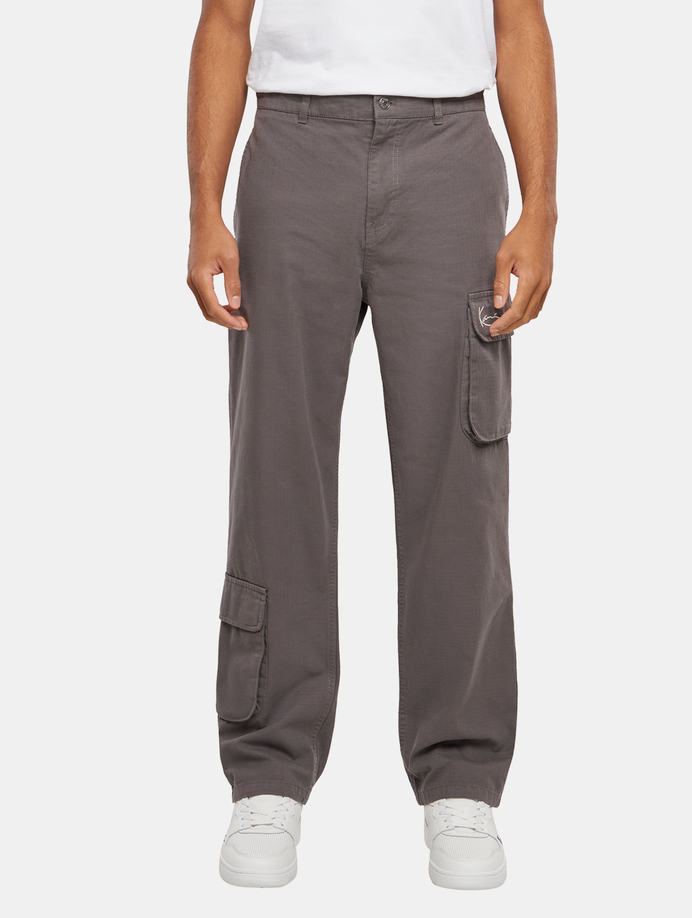 Karl Kani KM241-082-3 Small Signature Washed Ribstop Cargo Pants