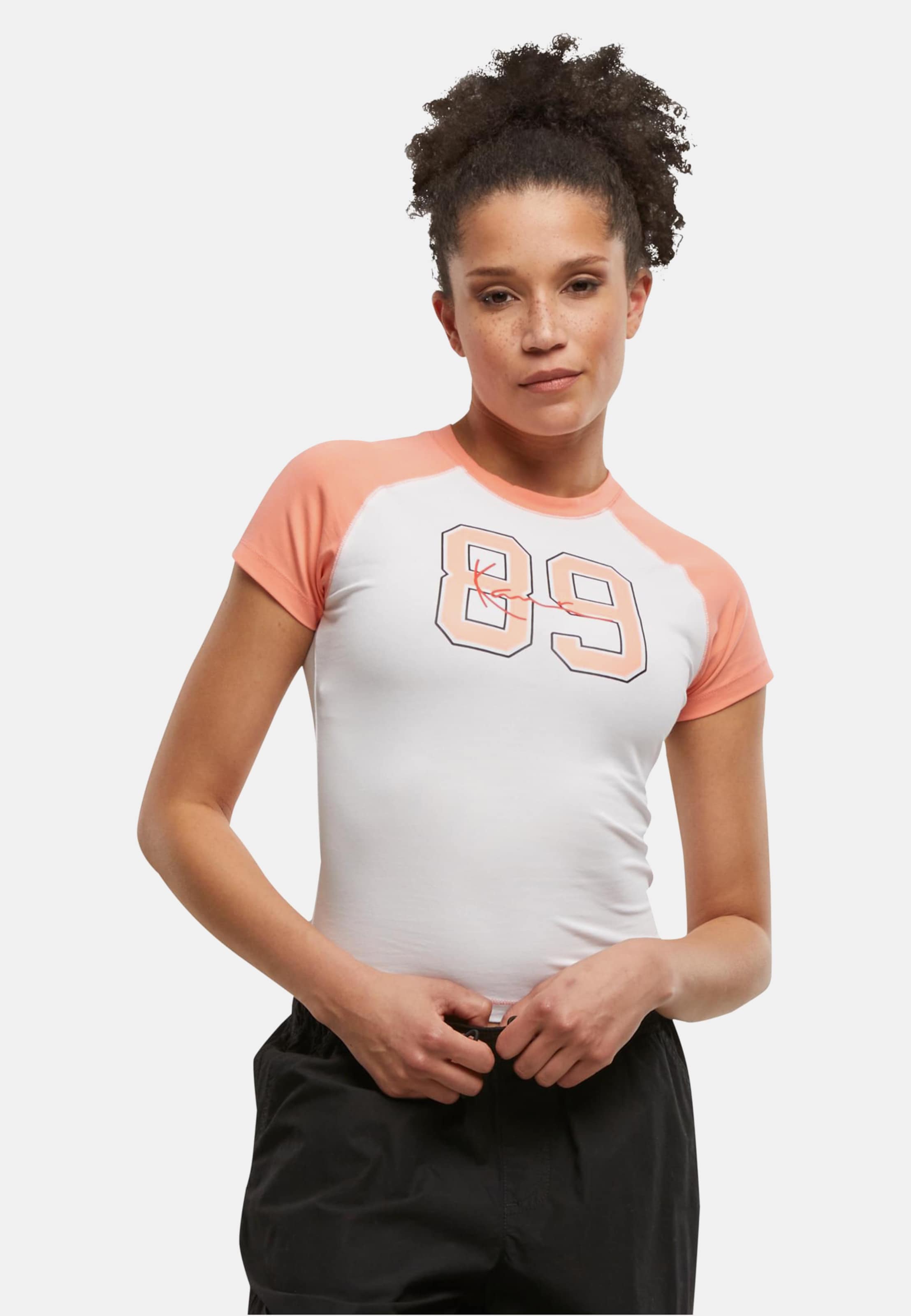 Karl Kani Signature Print Tiny Raglan T-Shirt