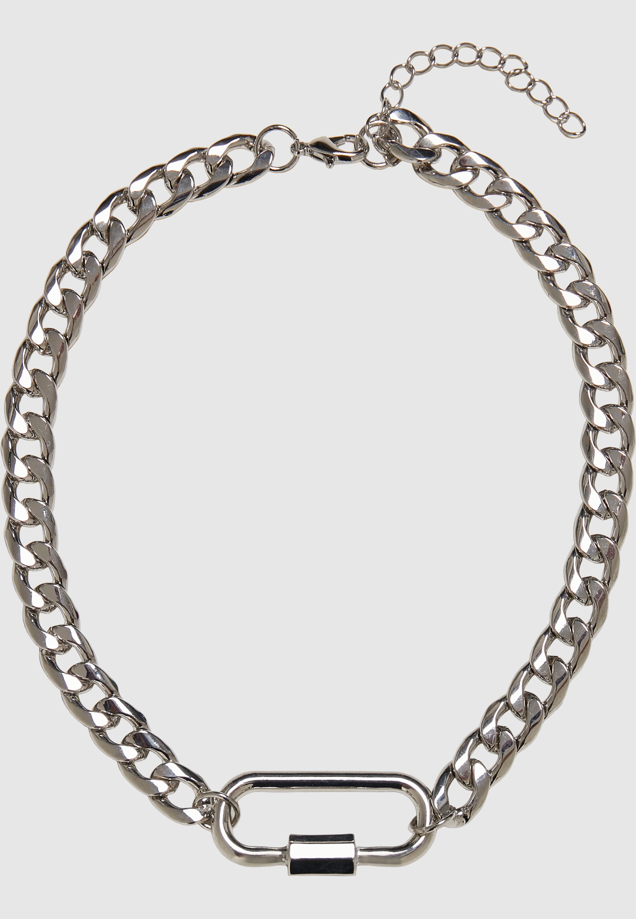 Urban Classics Fastener Necklace