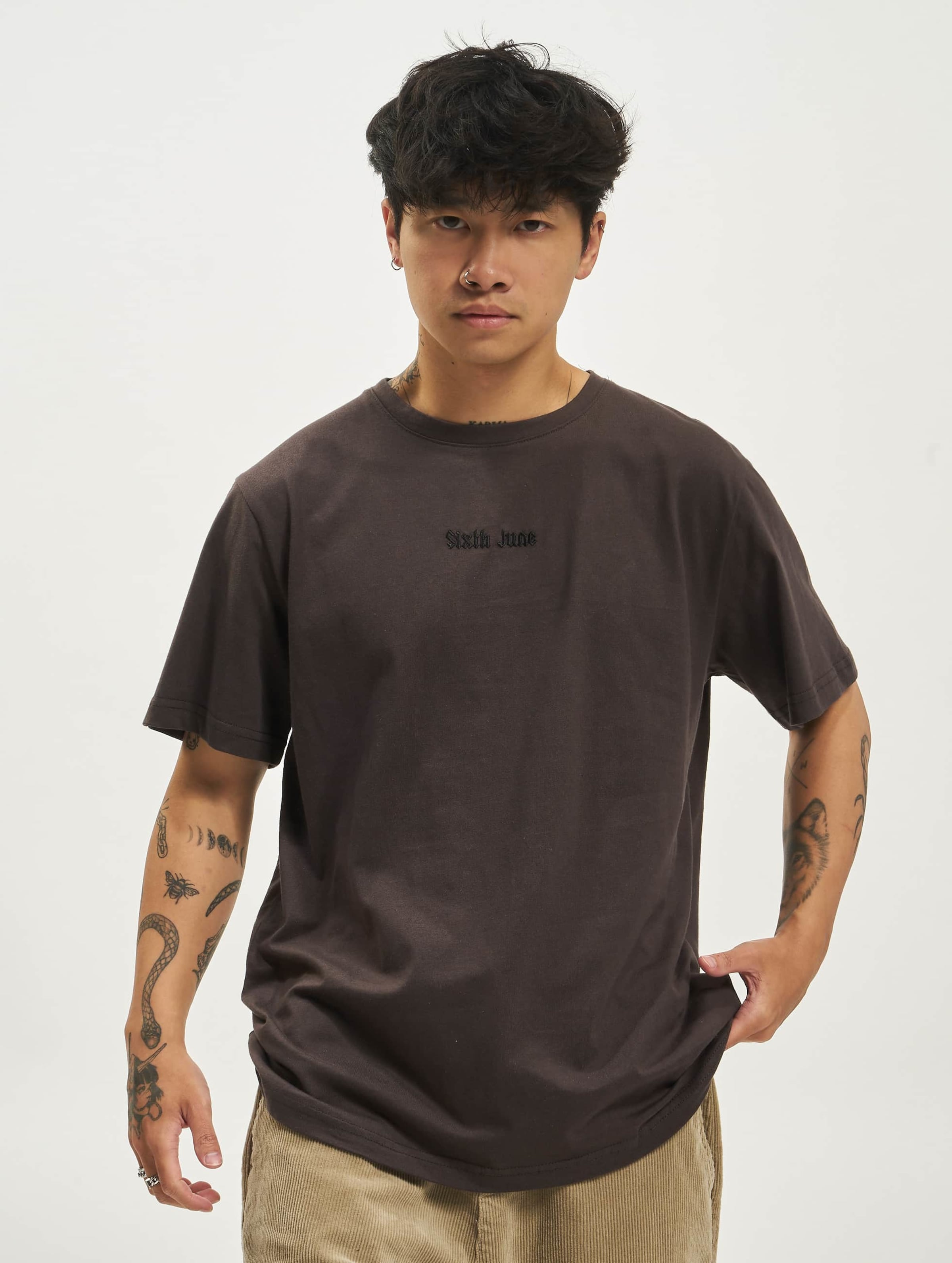 Sixth June Quote Embroidered T-Shirt