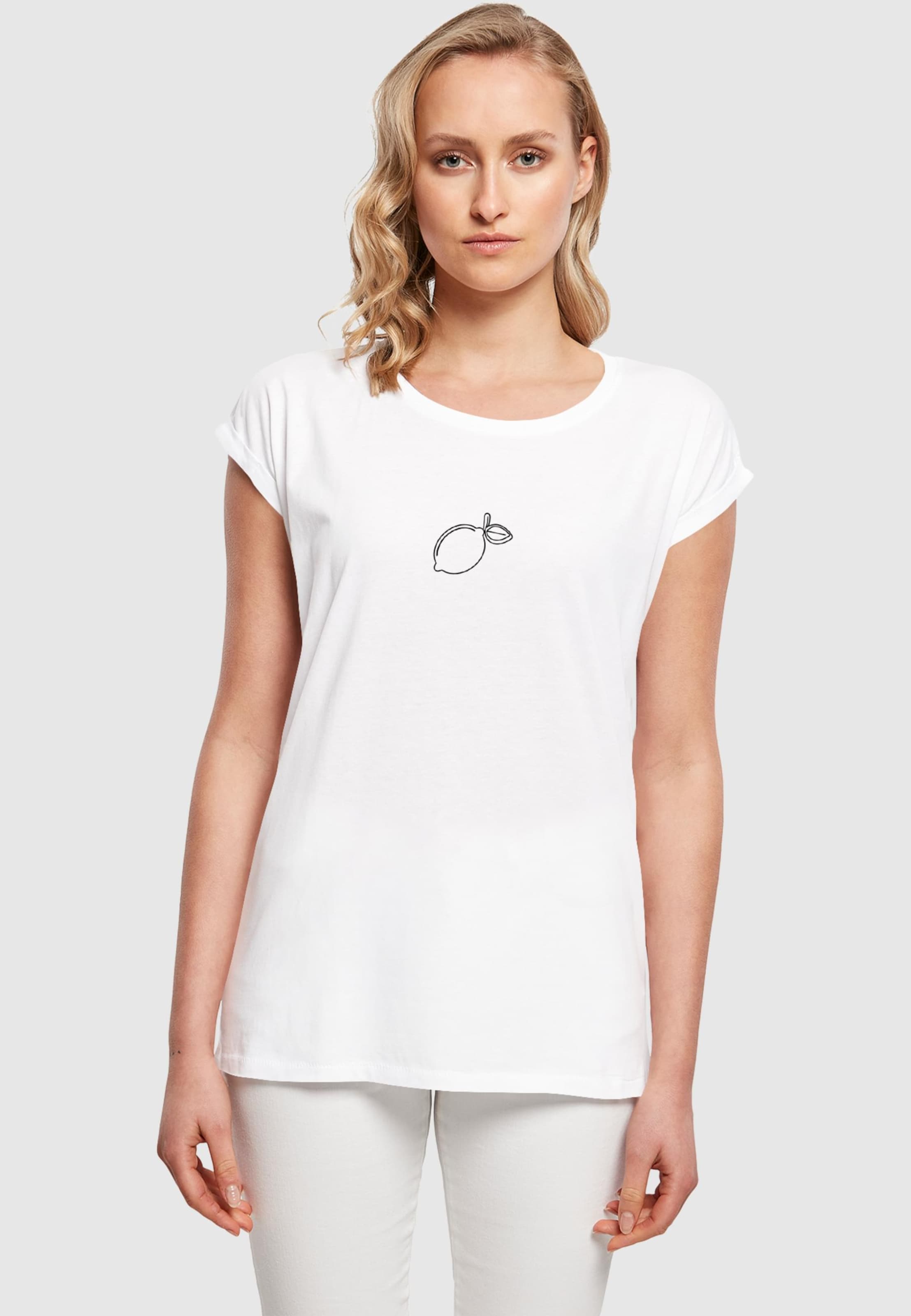 Merchcode Ladies Summer - Lemon T-Shirt