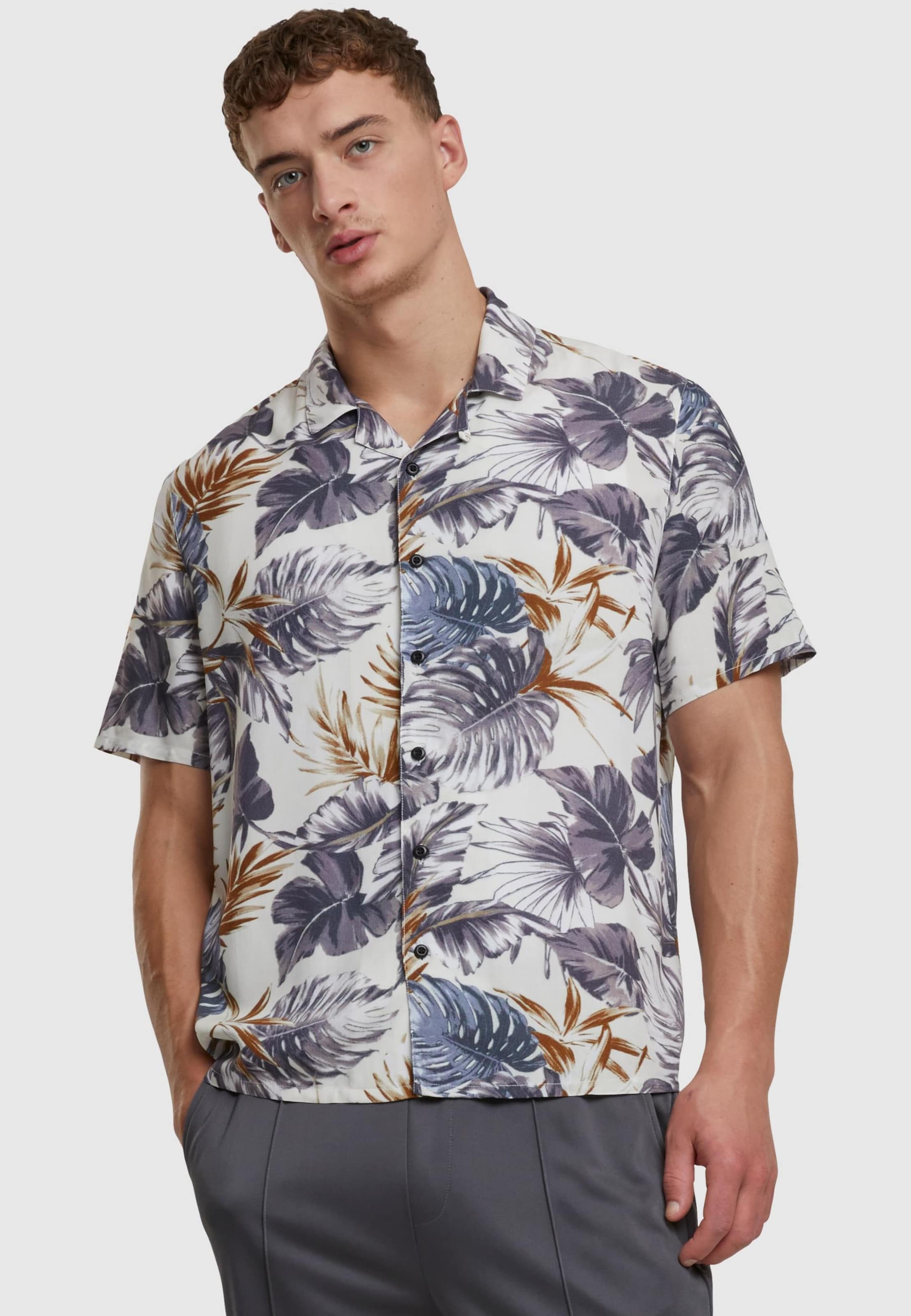 Urban Classics Viscose AOP Resort Shirt