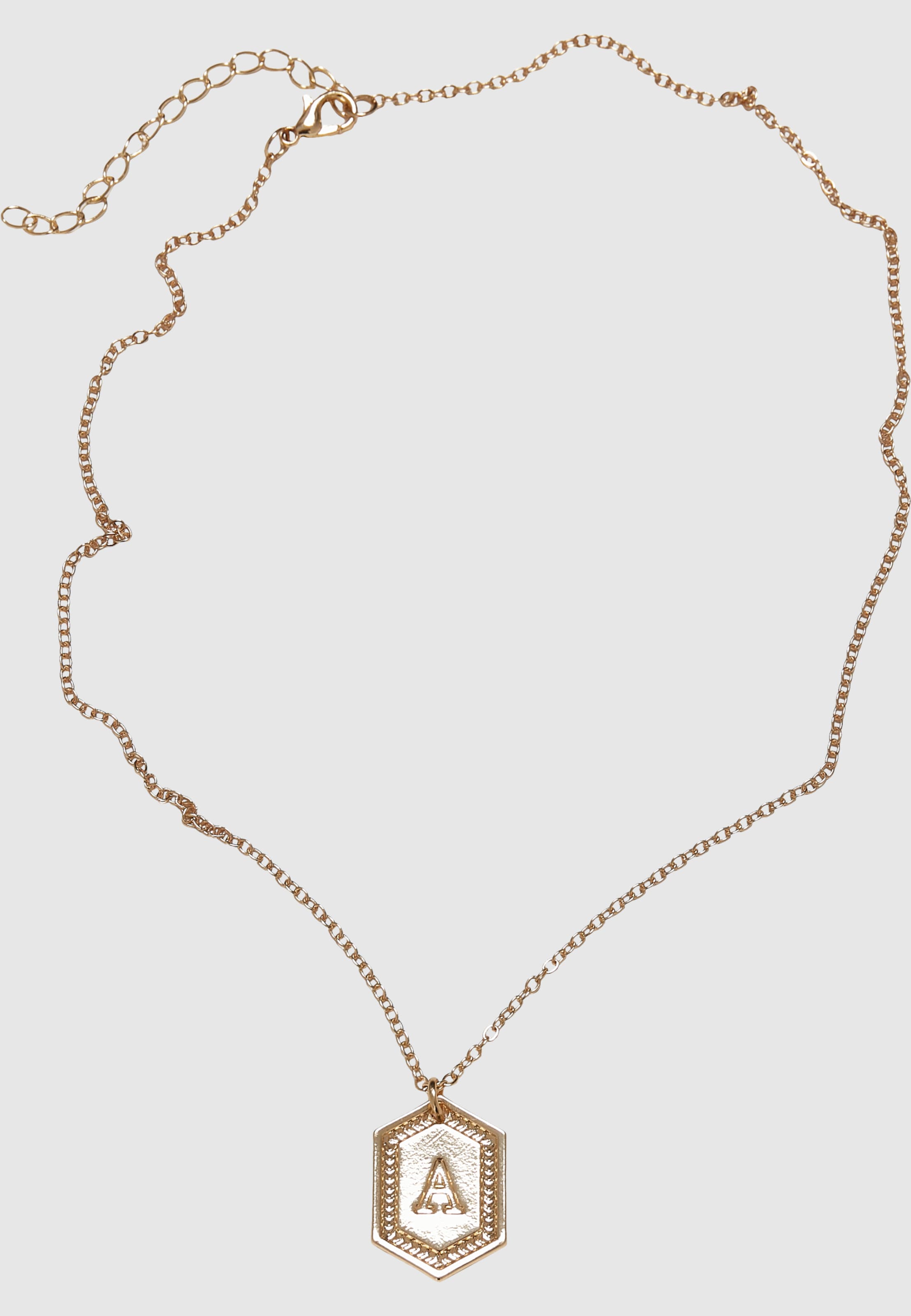 Urban Classics Letter Basic Necklace