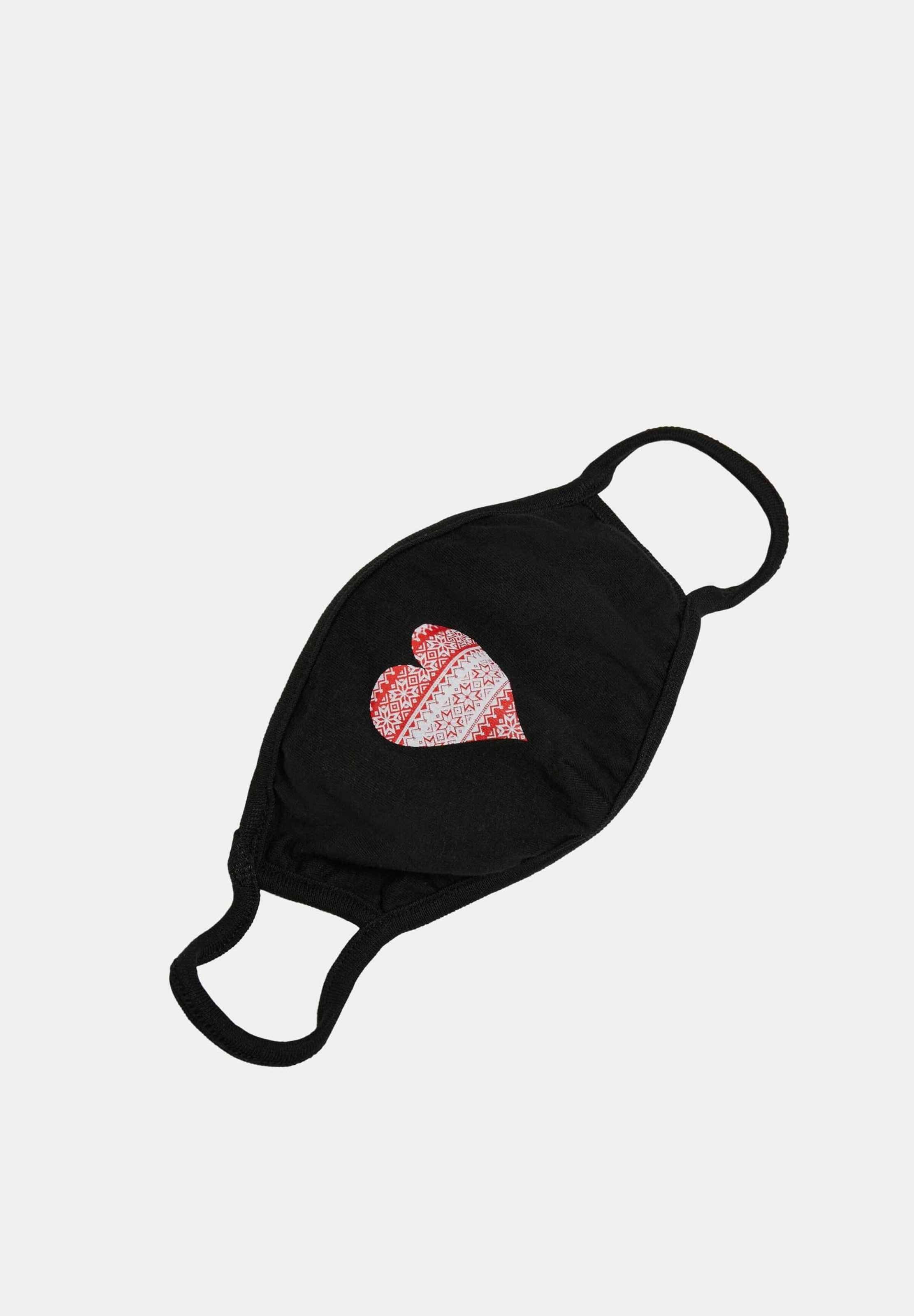 Urban Classics Christmas Heart Face Mask